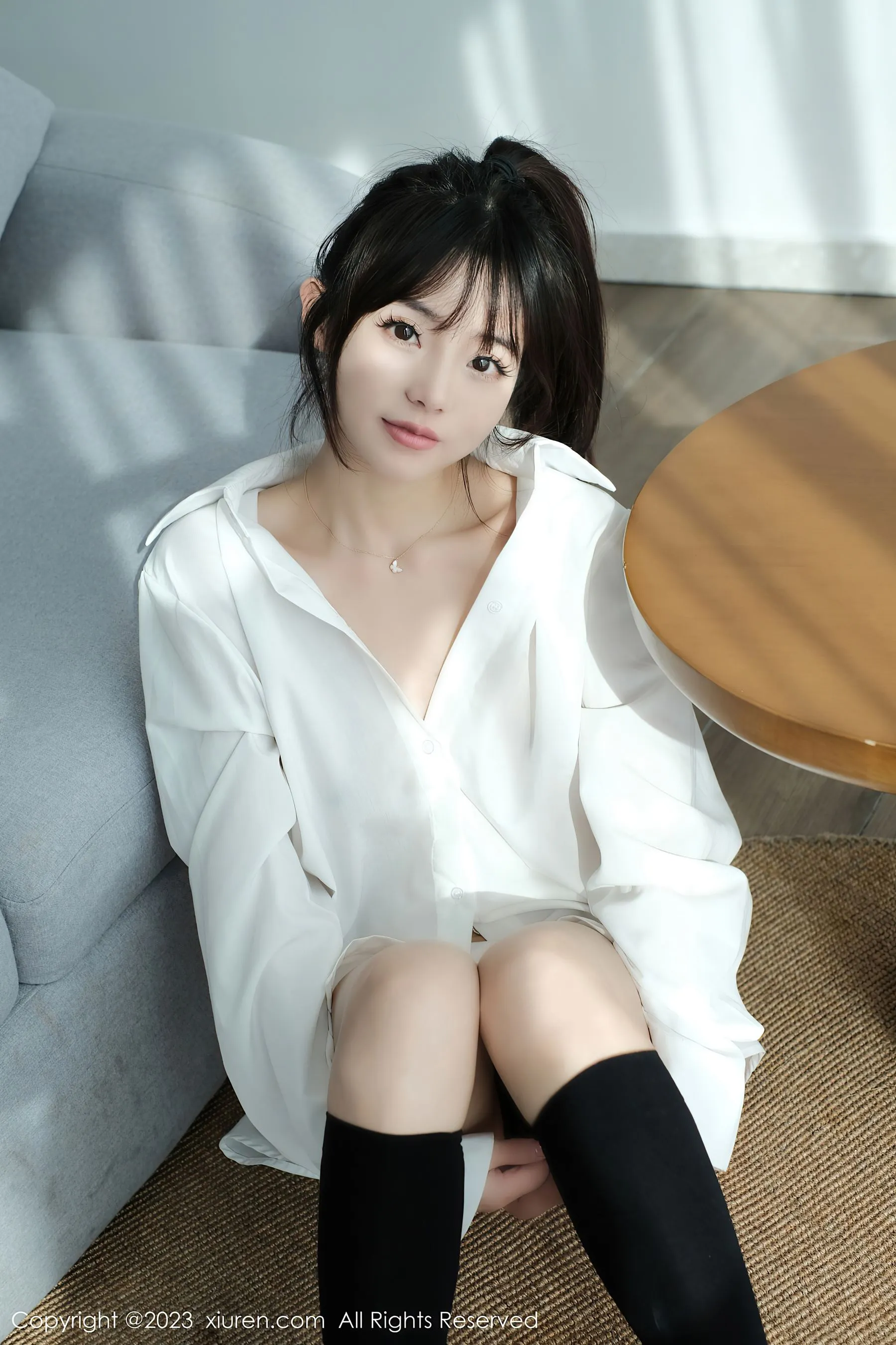 傍晚苗慄主播寫真精選 – 甜美街拍優雅完美融合限量 - 54