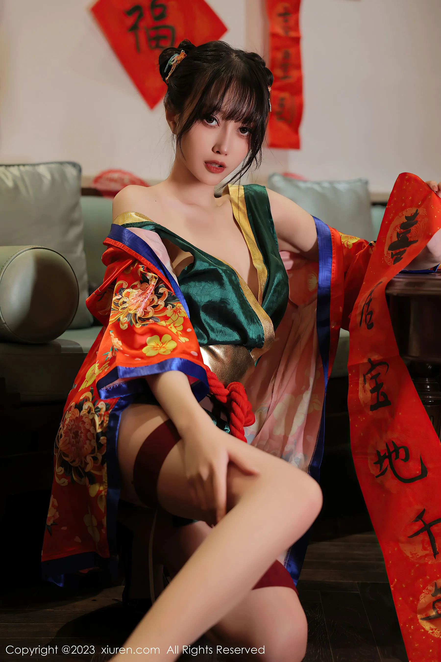 櫻花季限定模特優雅寫真集 - 山景優雅瞬間捕捉獨家 - 1