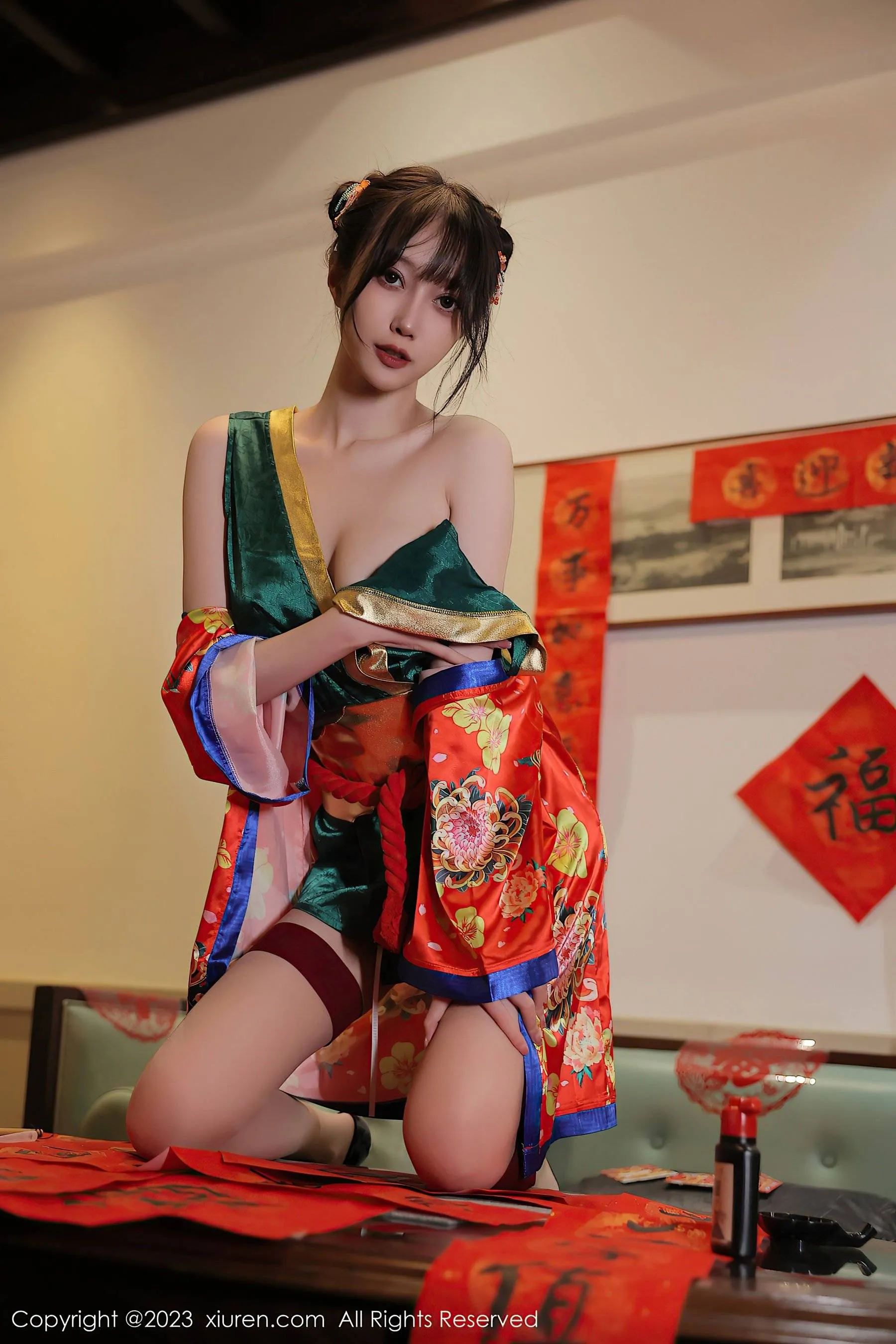 櫻花季限定模特優雅寫真集 - 山景優雅瞬間捕捉獨家 - 17