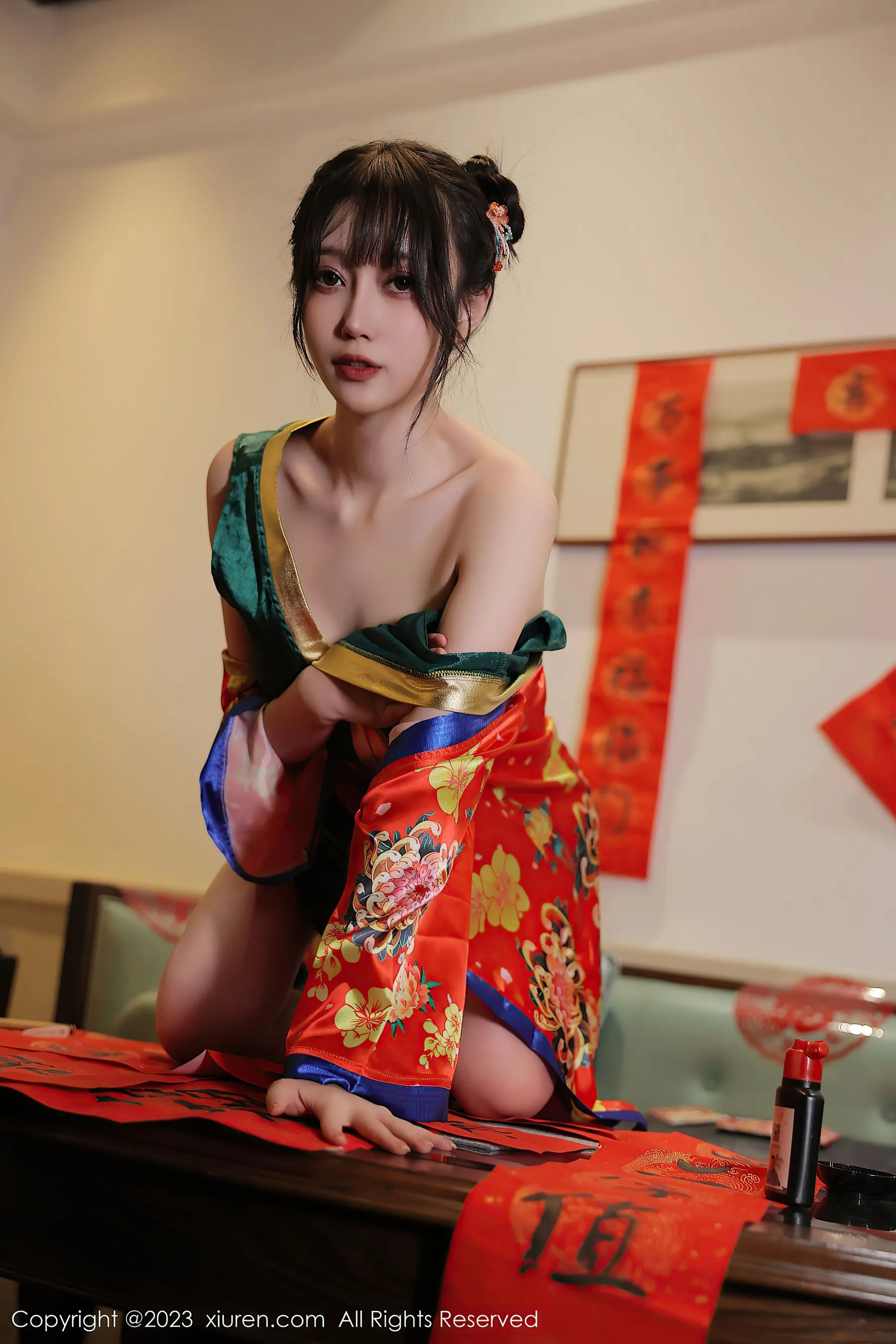 櫻花季限定模特優雅寫真集 - 山景優雅瞬間捕捉獨家 - 18