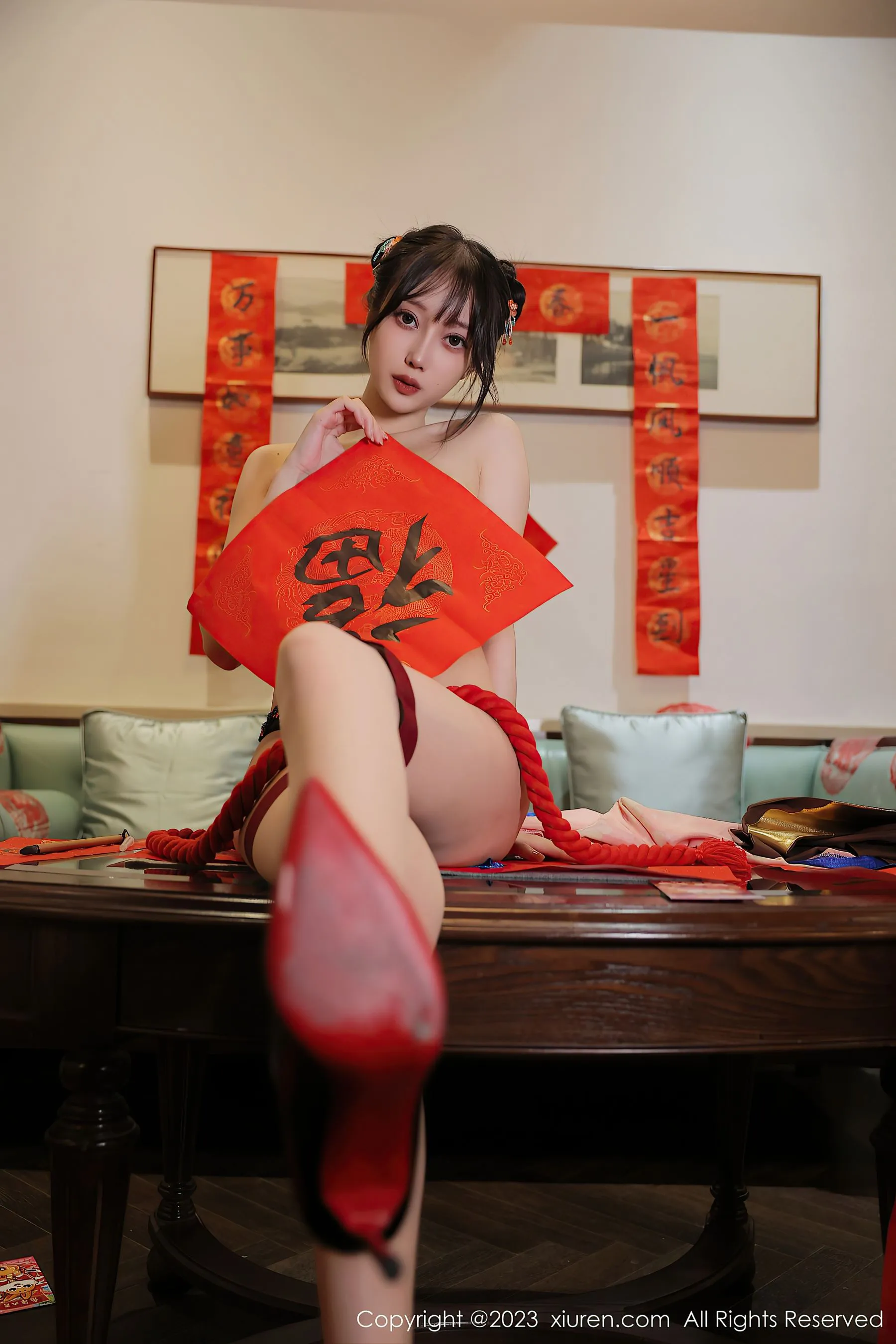 櫻花季限定模特優雅寫真集 - 山景優雅瞬間捕捉獨家 - 25
