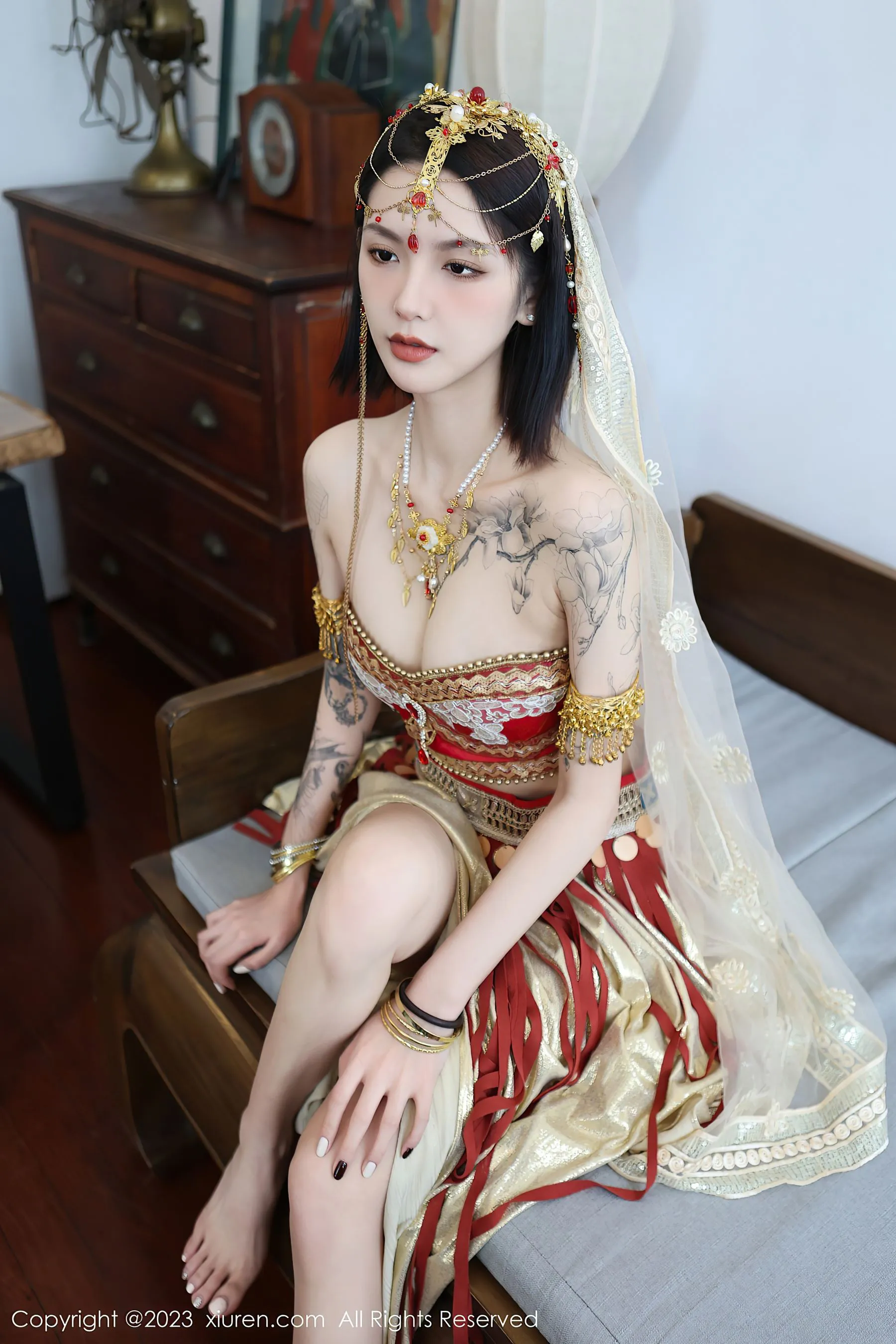 清晨新北主播寫真精選 - 優雅戶外神秘完美融合典藏 - 2