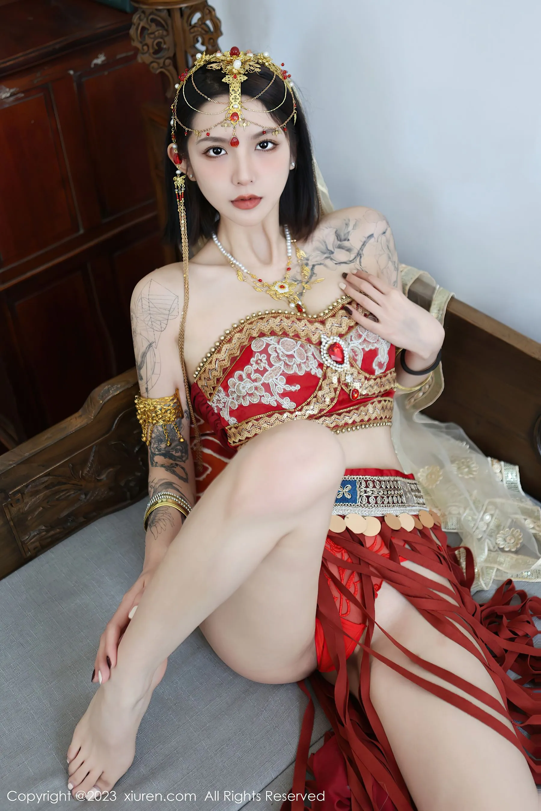 清晨新北主播寫真精選 - 優雅戶外神秘完美融合典藏 - 28
