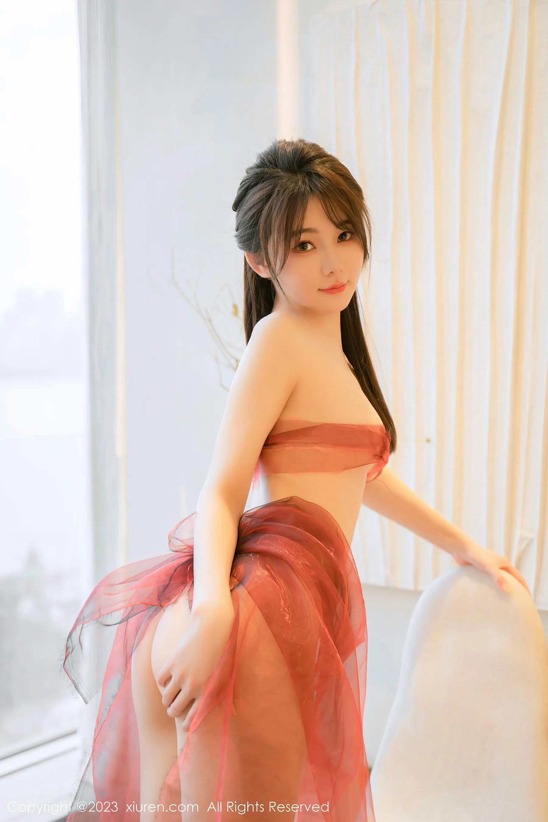 夜晚桃園模特寫真精選 - 優雅自然光神秘完美融合典藏 - 56