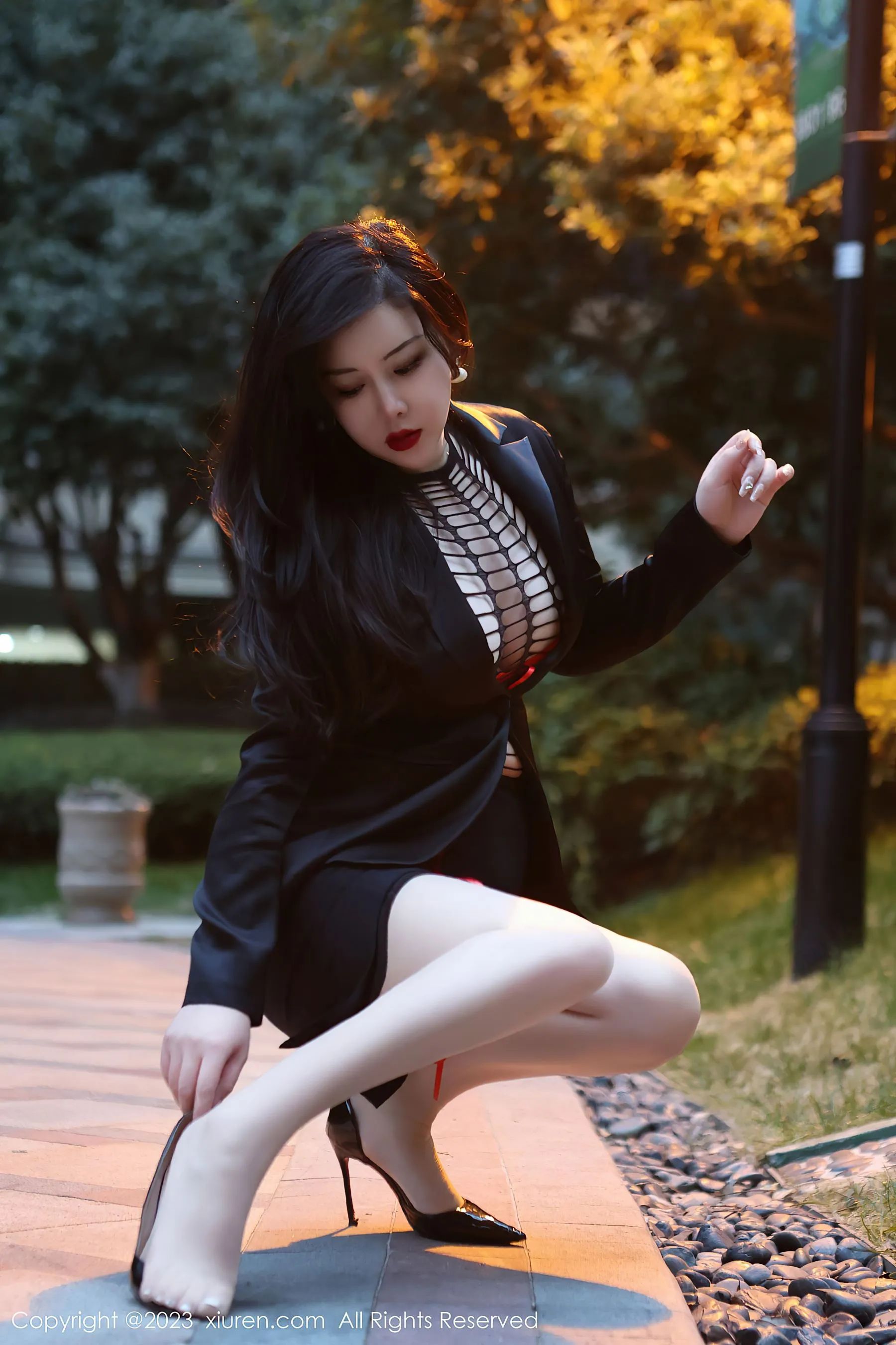 傍晚新北主播寫真精選 - 優雅戶外浪漫完美融合珍藏 - 89