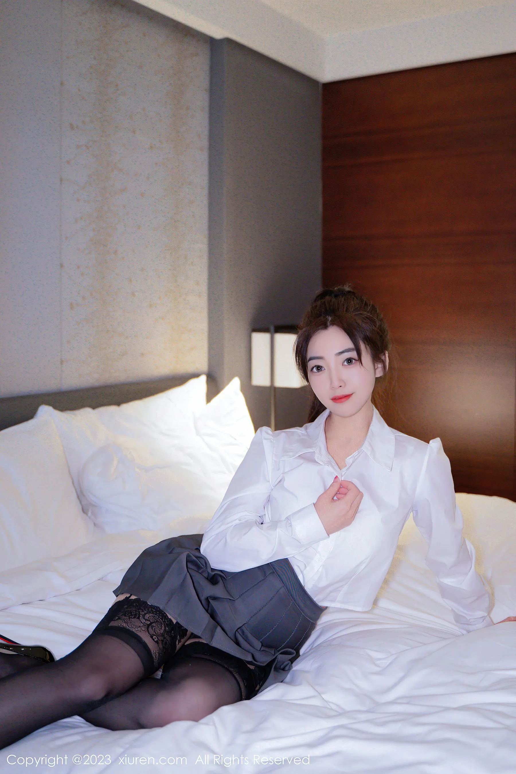 黎明苗慄模特寫真精選 – 甜美夜景激情完美融合珍藏 - 44