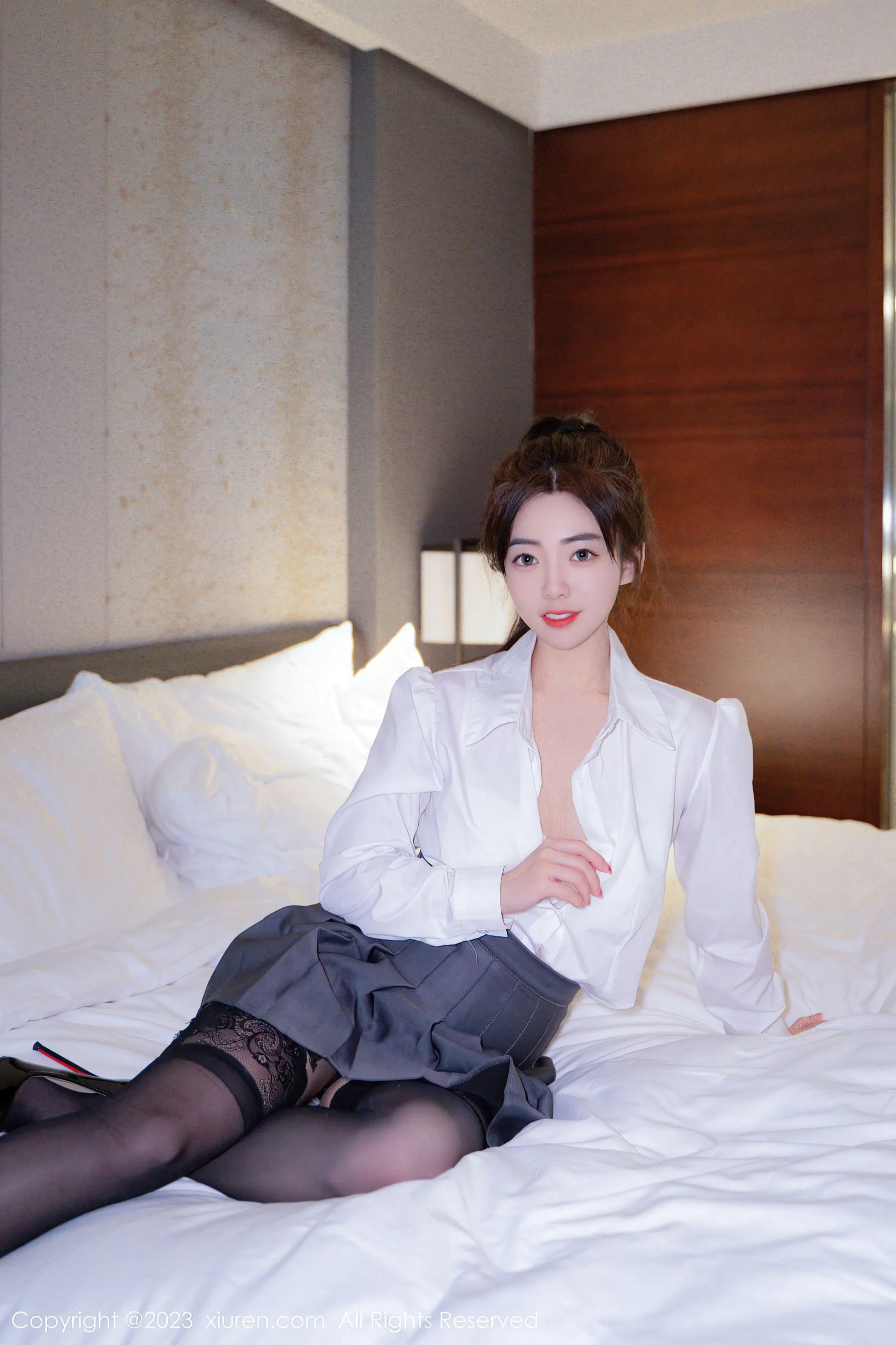 黎明苗慄模特寫真精選 – 甜美夜景激情完美融合珍藏 - 45