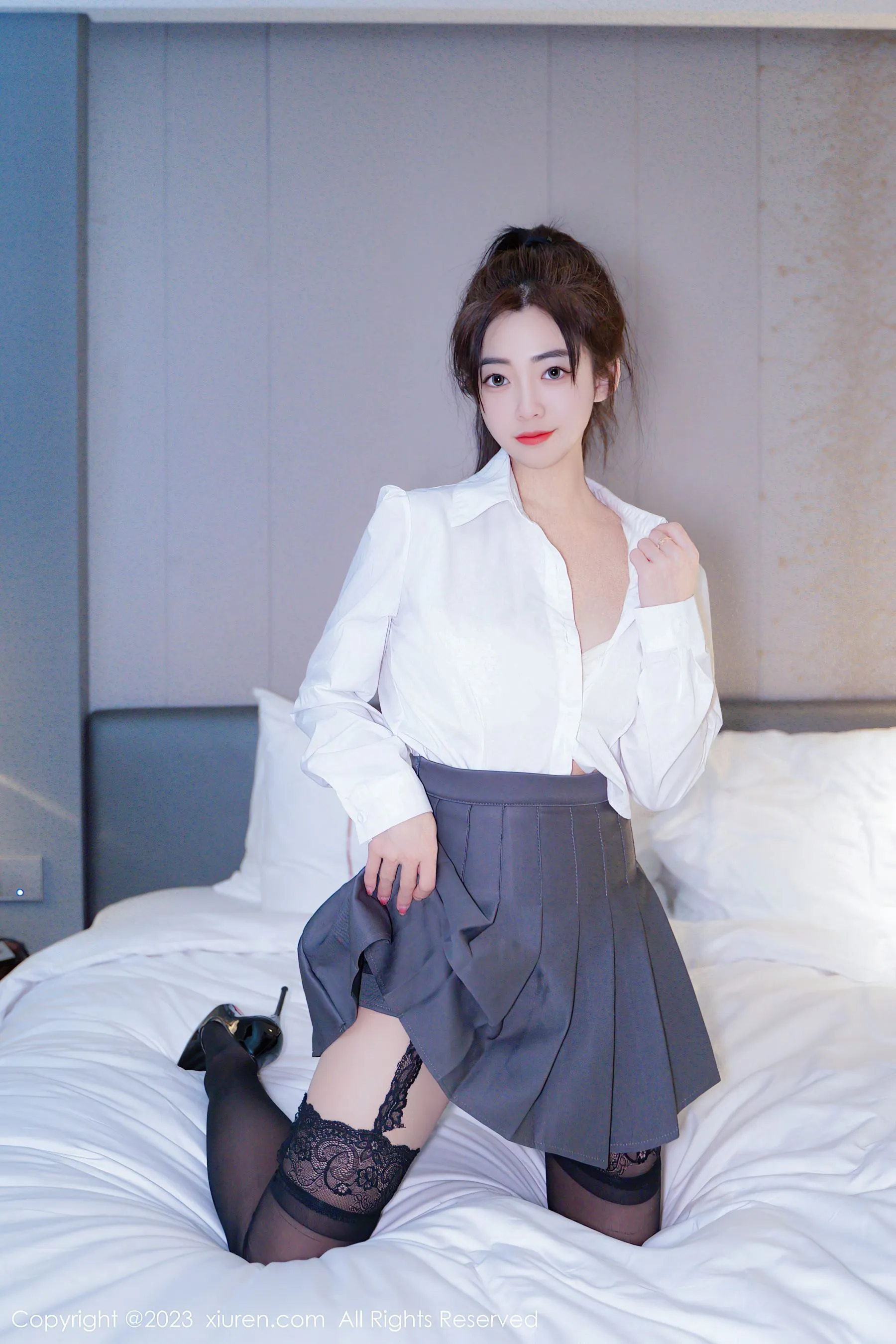 黎明苗慄模特寫真精選 – 甜美夜景激情完美融合珍藏 - 47