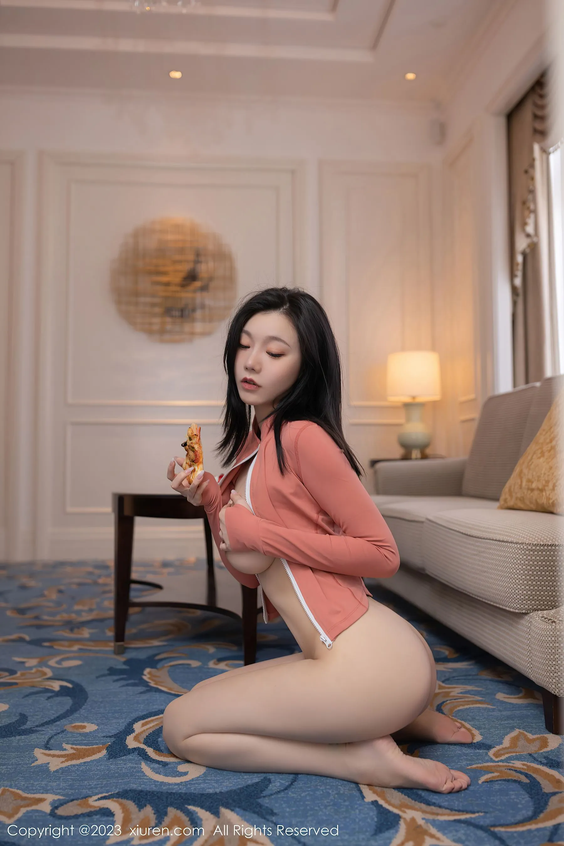 苗慄傍晚主播美照 – 甜美魅力海邊實錄限量 - 44
