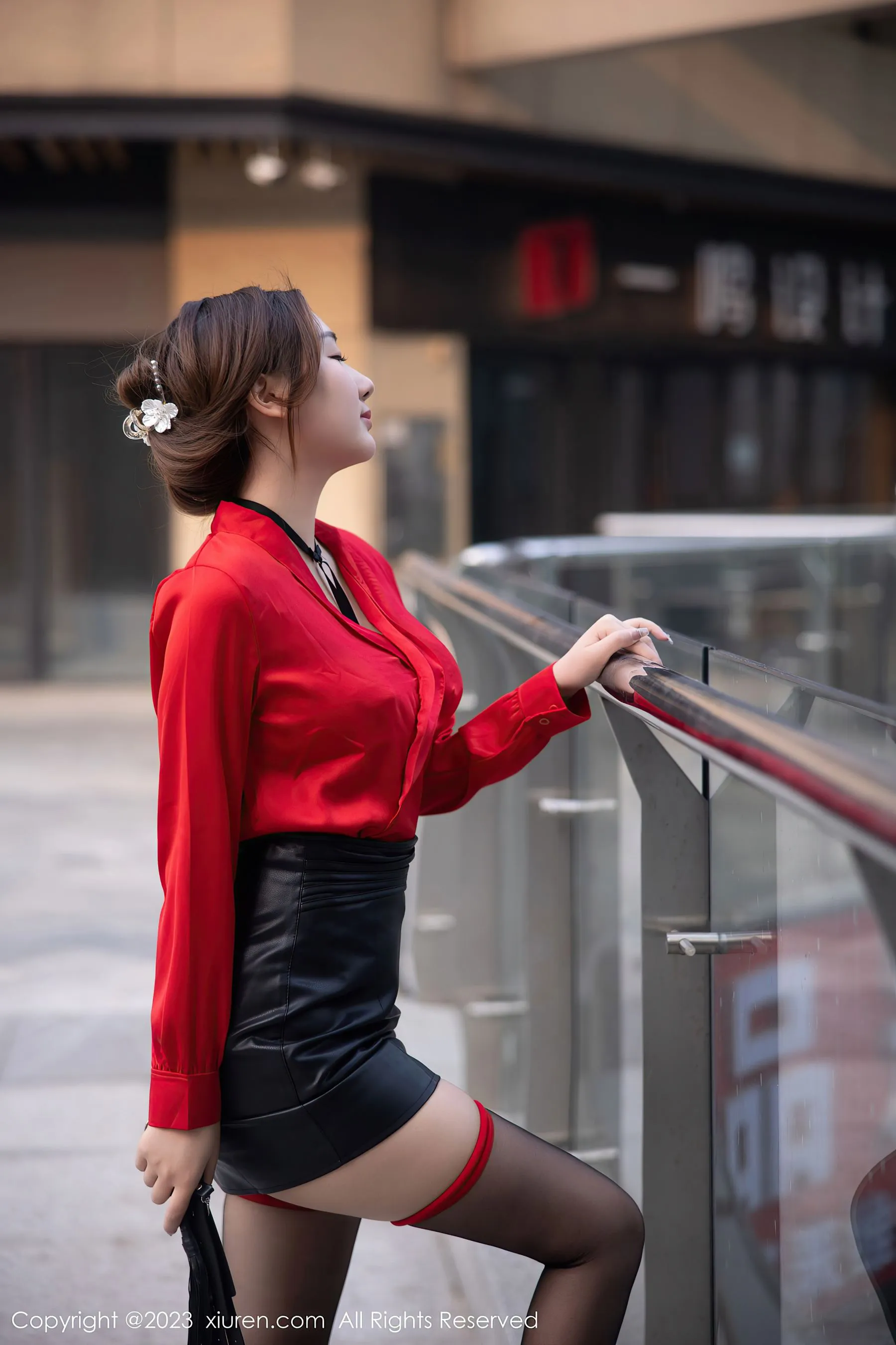 神秘時刻校花室內寫真 – 雨季知性風採再現珍藏 - 73