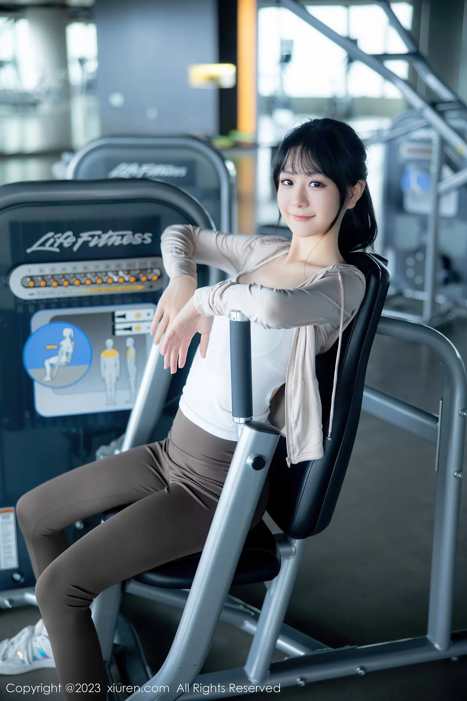 車模清純海邊寫真 – 春季活力風格展現精選 - 22
