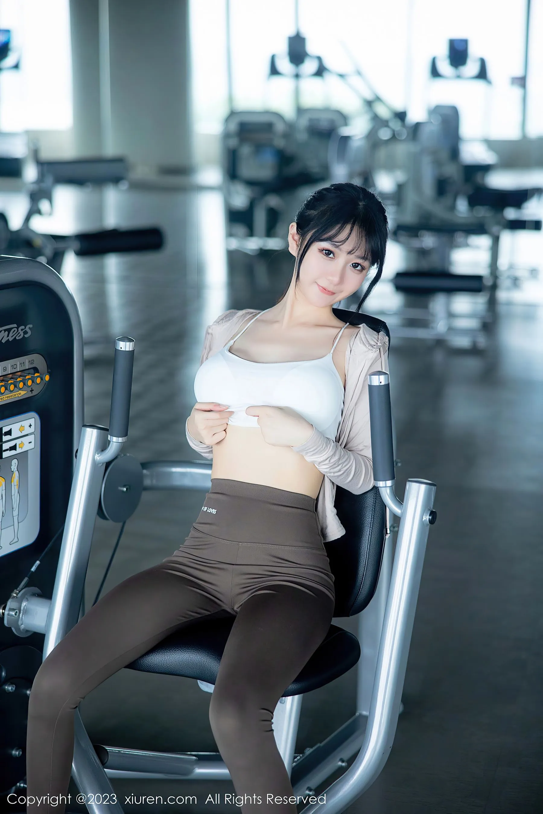 車模清純海邊寫真 – 春季活力風格展現精選 - 23