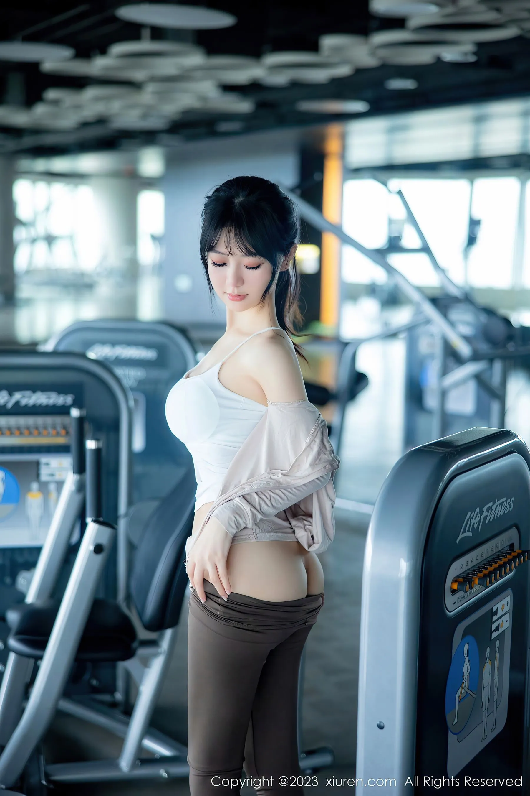 車模清純海邊寫真 – 春季活力風格展現精選 - 48