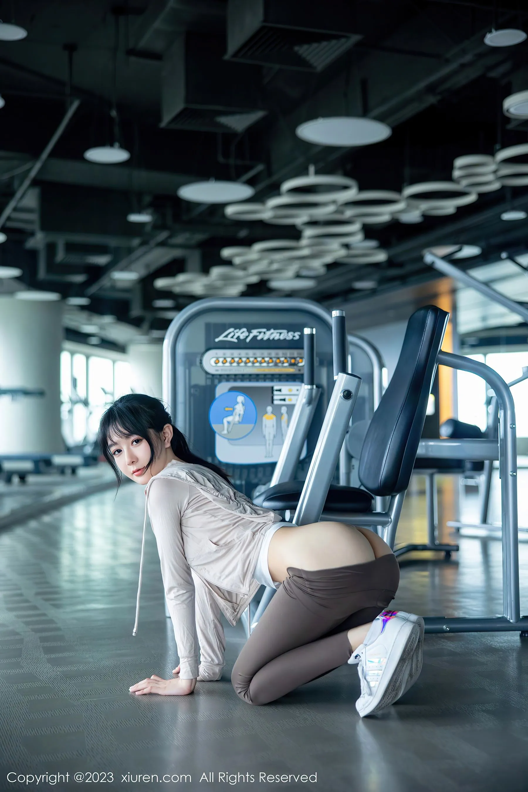 車模清純海邊寫真 – 春季活力風格展現精選 - 49