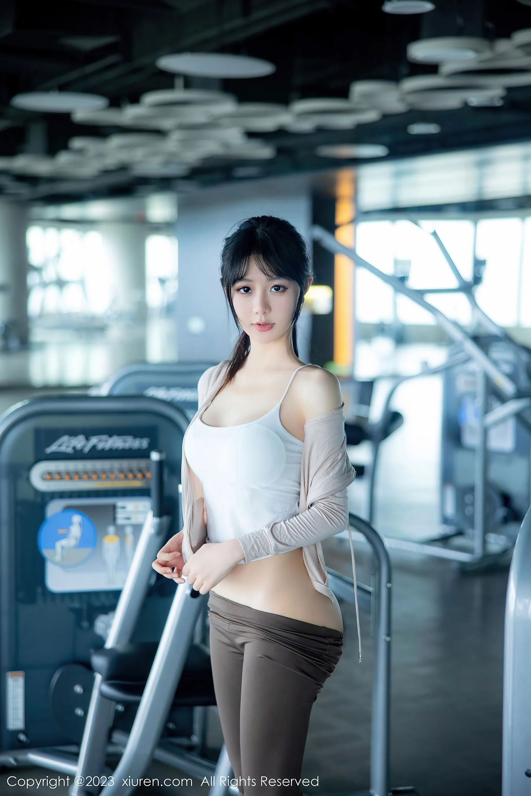 車模清純海邊寫真 – 春季活力風格展現精選 - 54