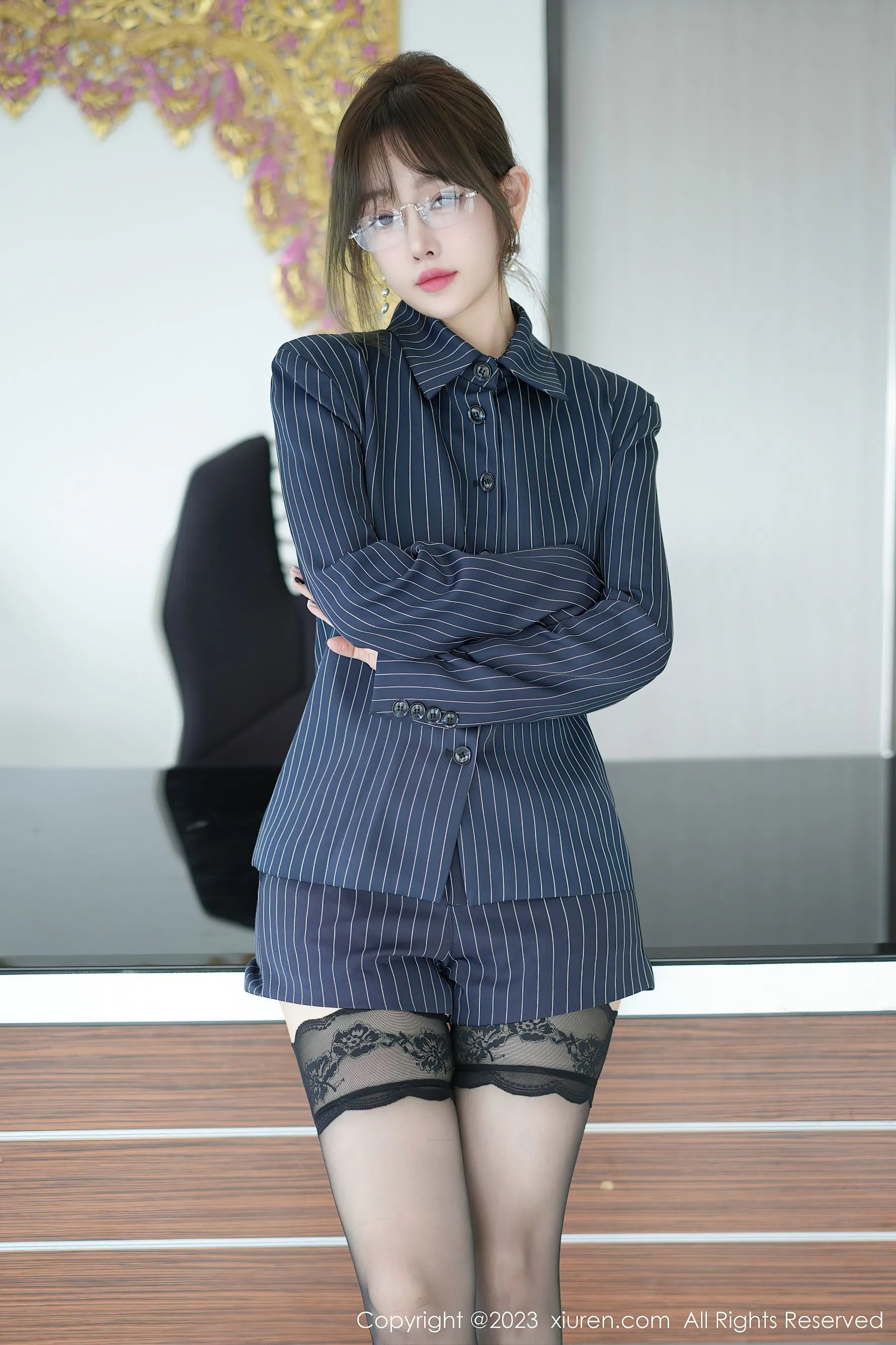 主播甜美戶外寫真 – 秋楓靜謐風格展現獨家 - 89