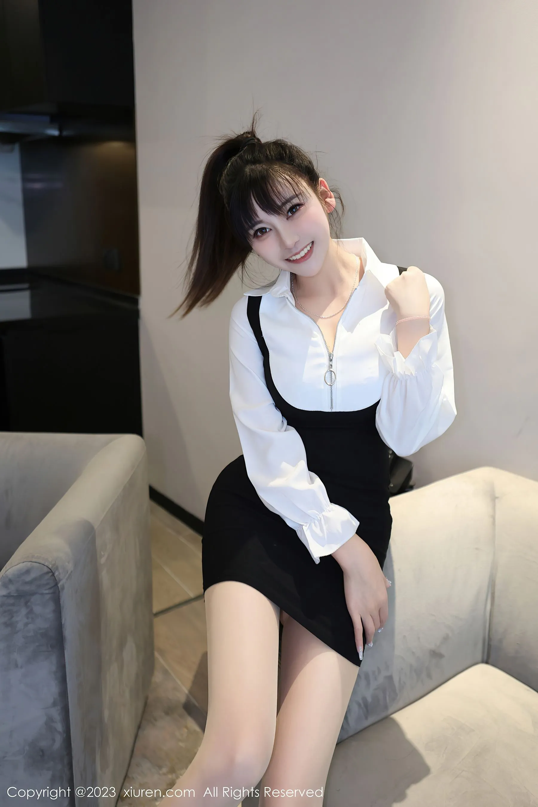 秋楓限定主播活潑寫真集 – 寫真館優雅瞬間捕捉典藏 - 45