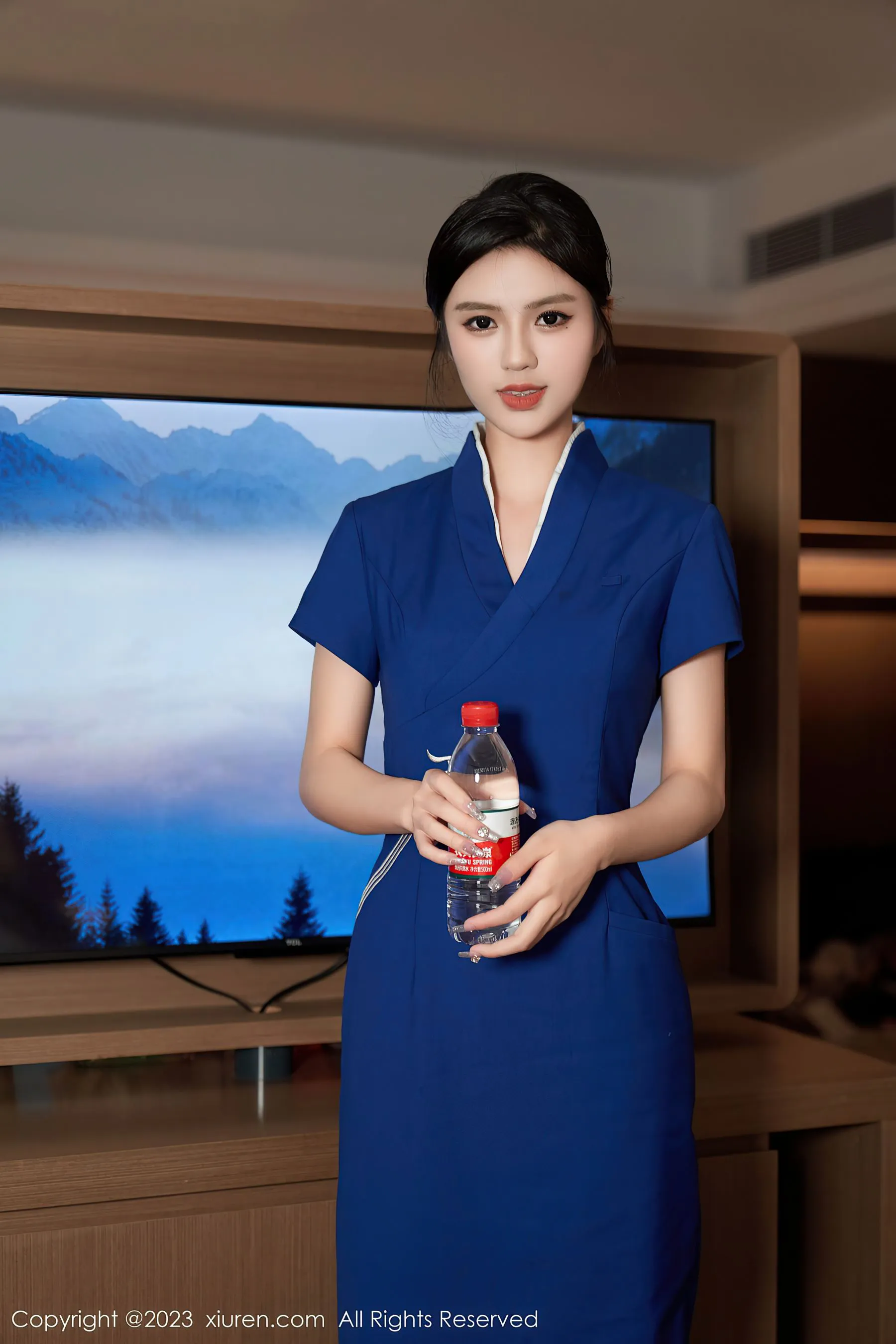 空姐時尚私房寫真 – 雪景神秘風格展現精選 - 39