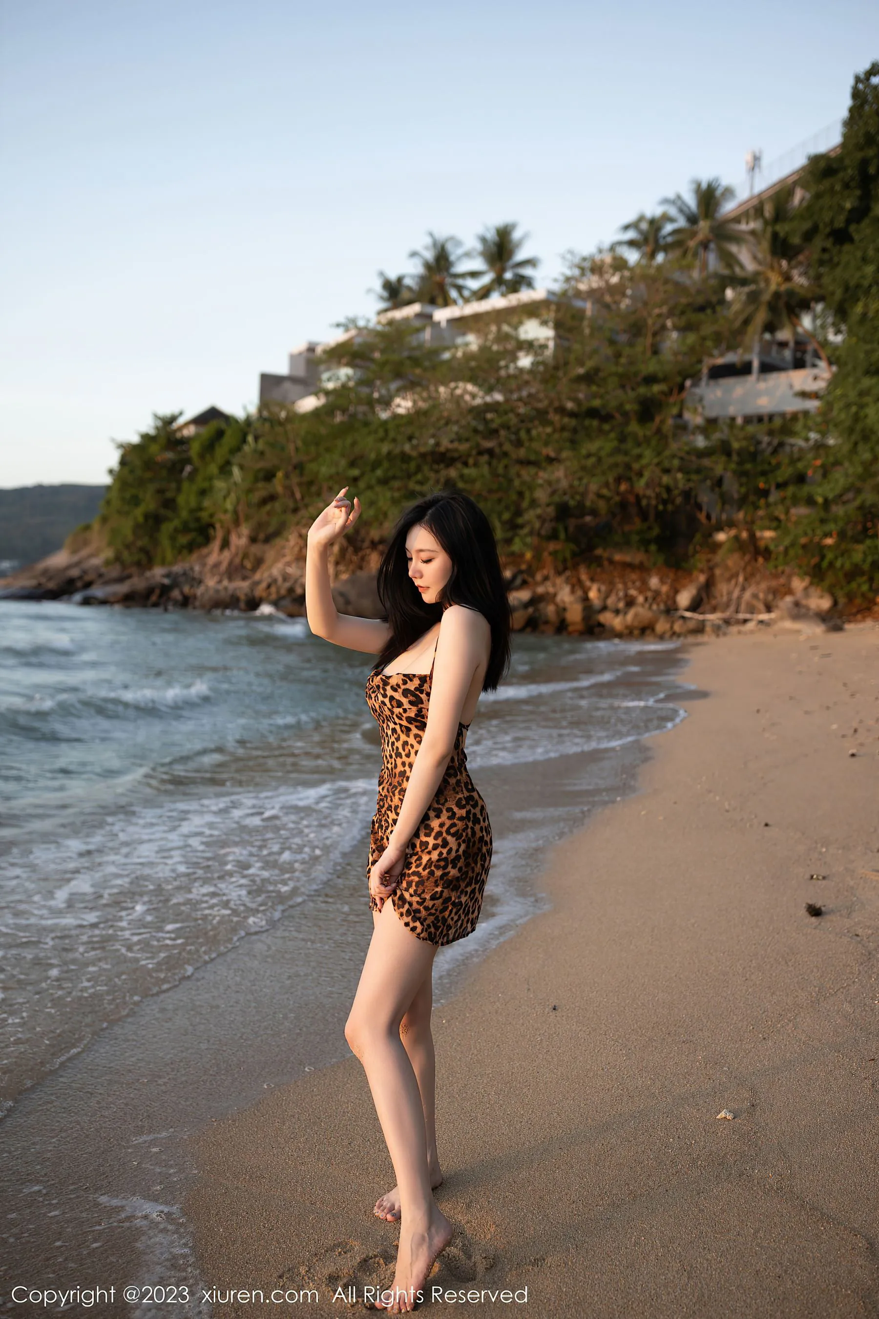 校花性感海邊寫真 – 夏季溫柔風格展現珍藏 - 67