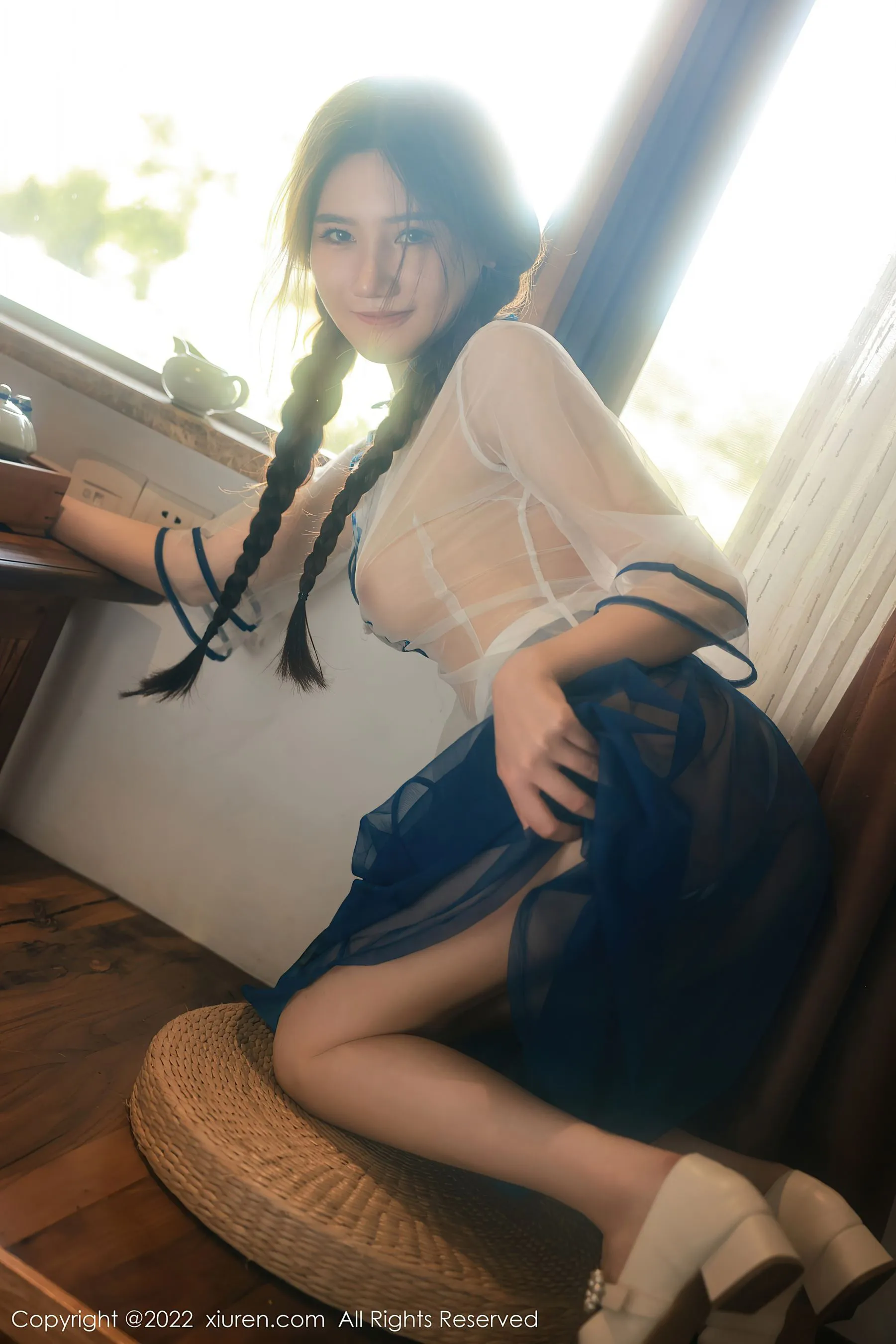 車模魅惑自然光寫真 – 櫻花季激情風格展現獨家 - 10