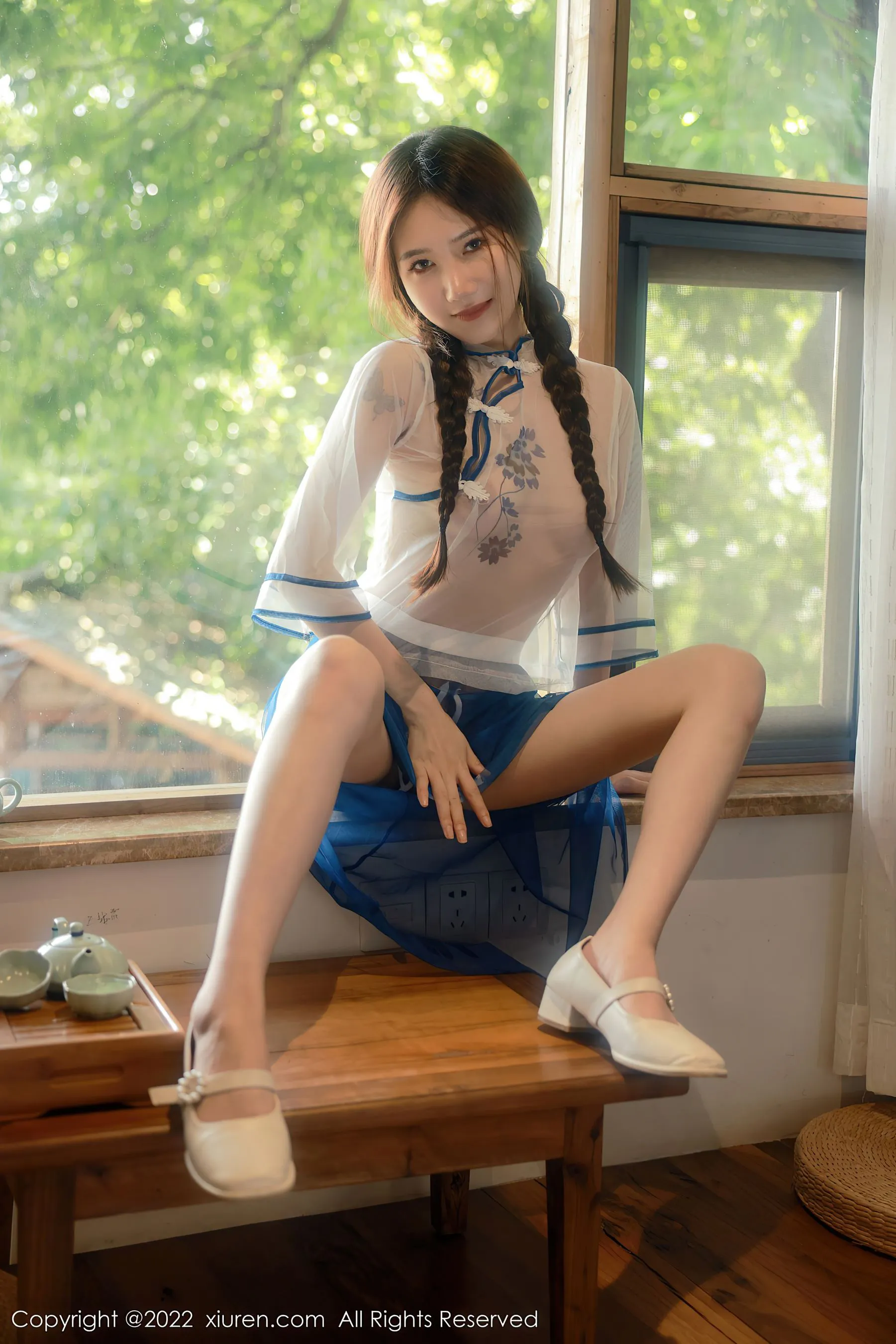 車模魅惑自然光寫真 – 櫻花季激情風格展現獨家 - 18