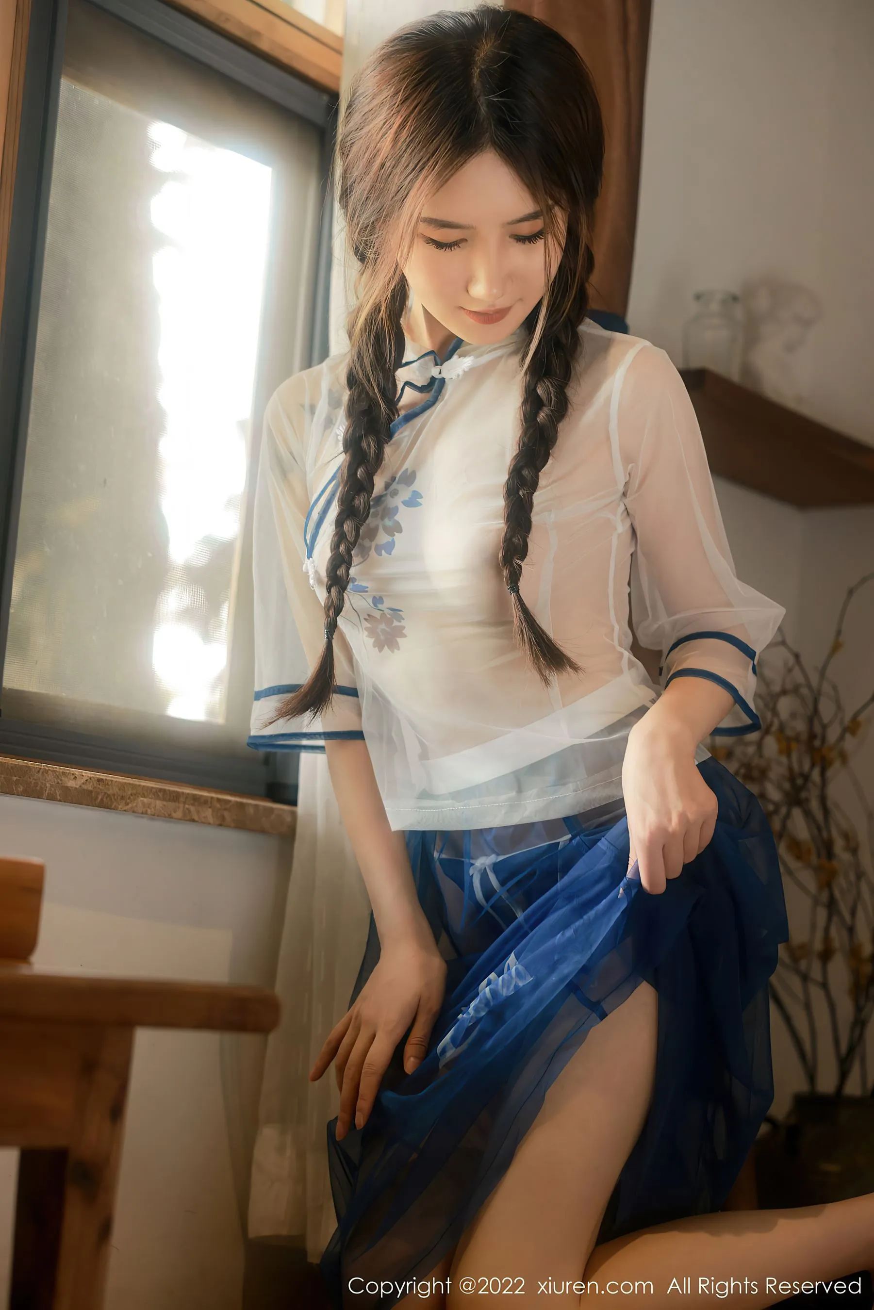 車模魅惑自然光寫真 – 櫻花季激情風格展現獨家 - 2