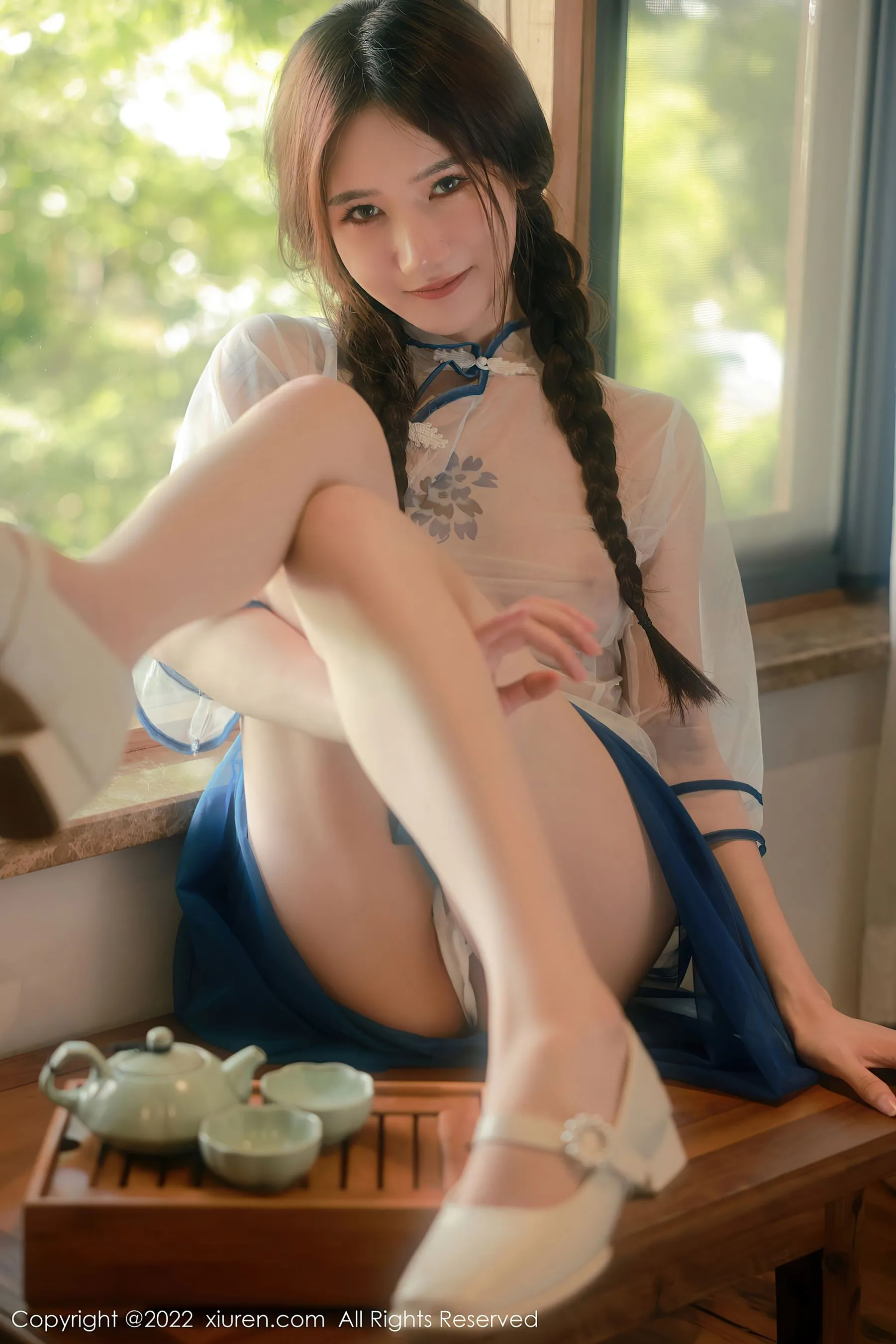 車模魅惑自然光寫真 – 櫻花季激情風格展現獨家 - 28
