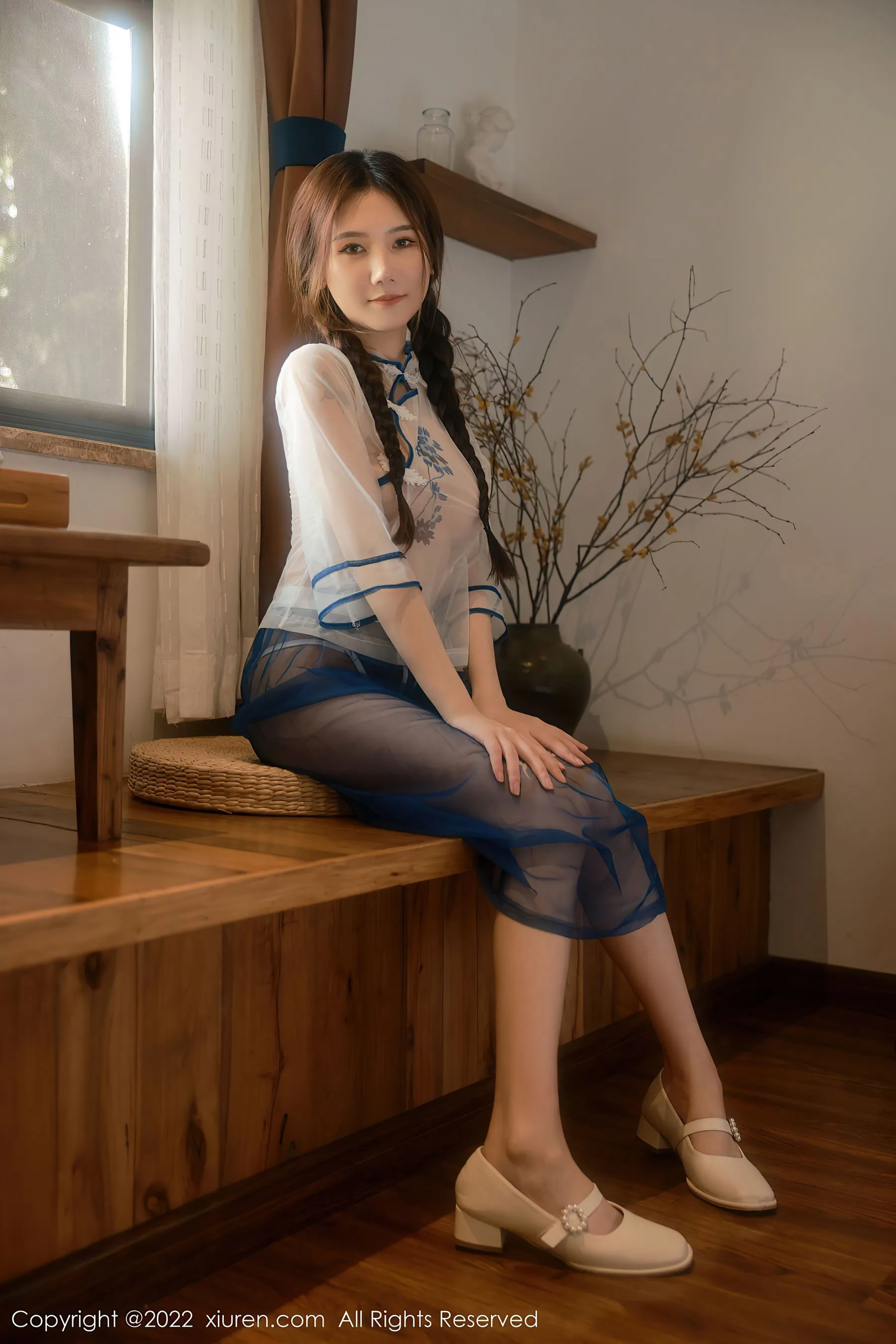 車模魅惑自然光寫真 – 櫻花季激情風格展現獨家 - 5