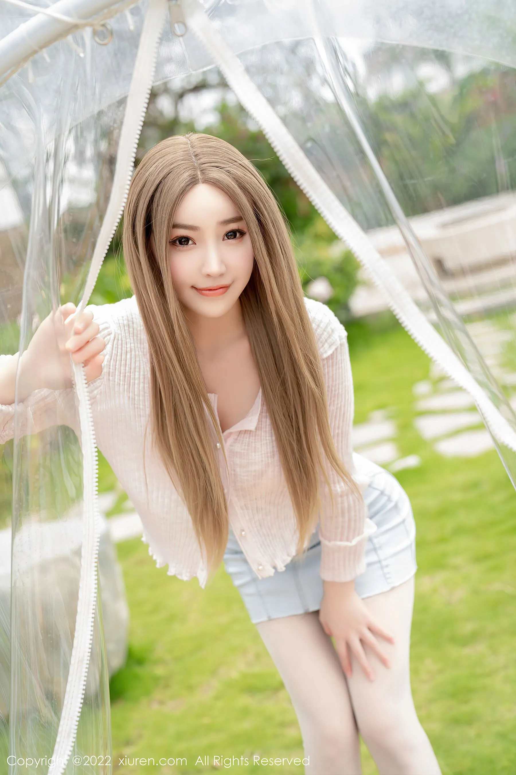 高雄黃昏嫩模美照 – 甜美魅力街拍實錄典藏 - 35