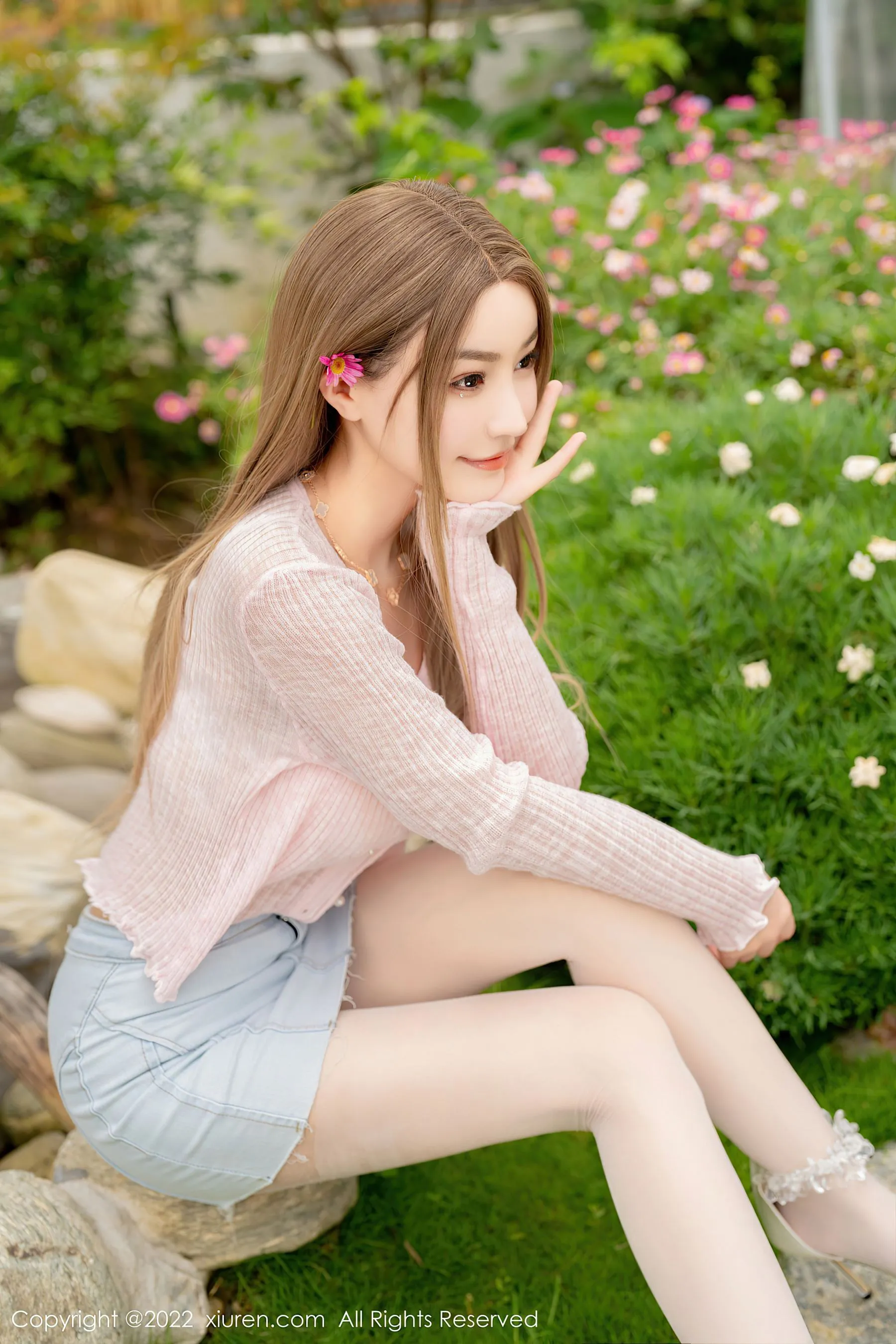 高雄黃昏嫩模美照 – 甜美魅力街拍實錄典藏 - 52