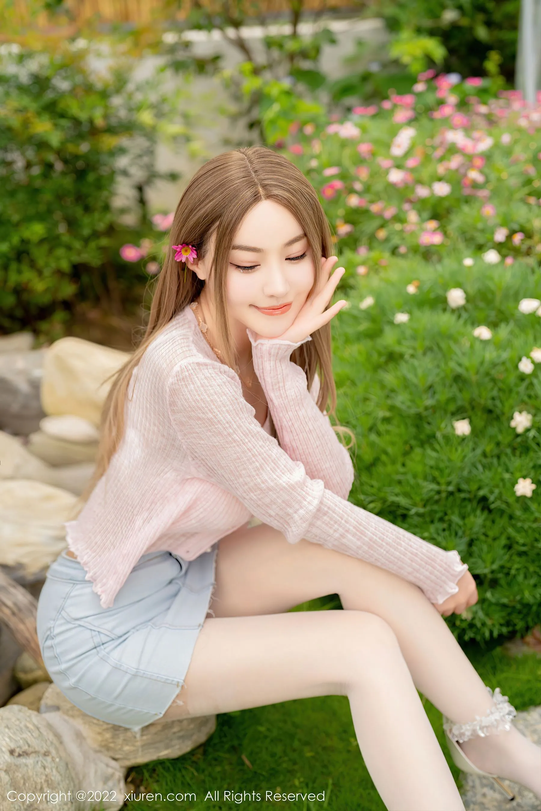 高雄黃昏嫩模美照 – 甜美魅力街拍實錄典藏 - 53