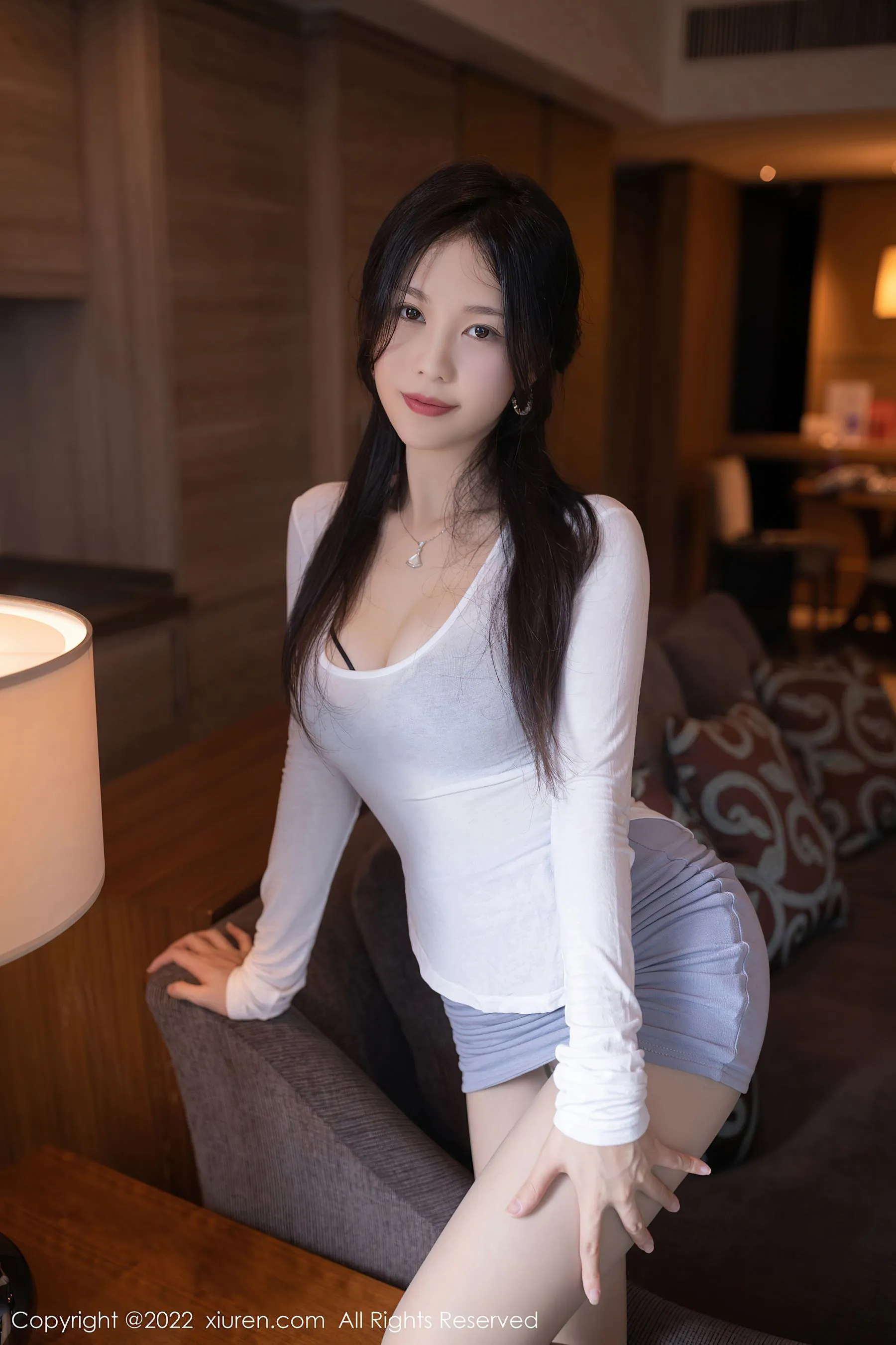 夜晚台中嫩模寫真精選 – 優雅海邊自信完美融合珍藏 - 54