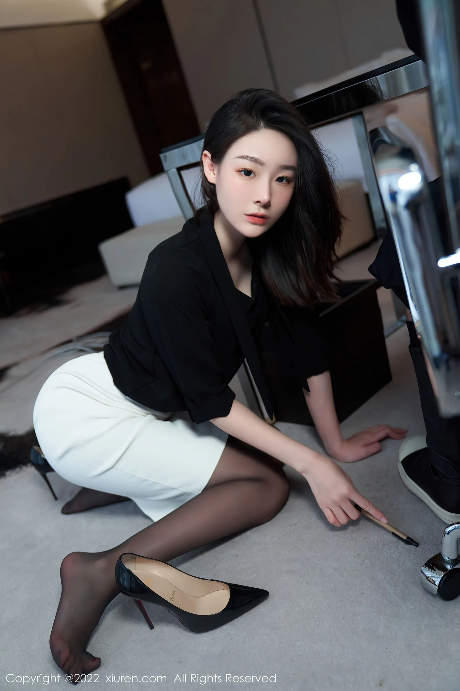 護士優雅夜景寫真 – 冬季優雅風格展現珍藏 - 55
