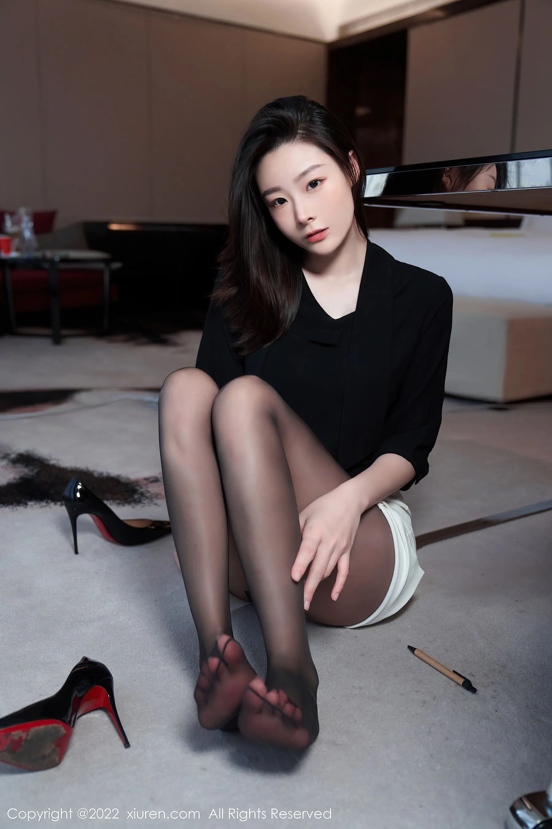 護士優雅夜景寫真 – 冬季優雅風格展現珍藏 - 60