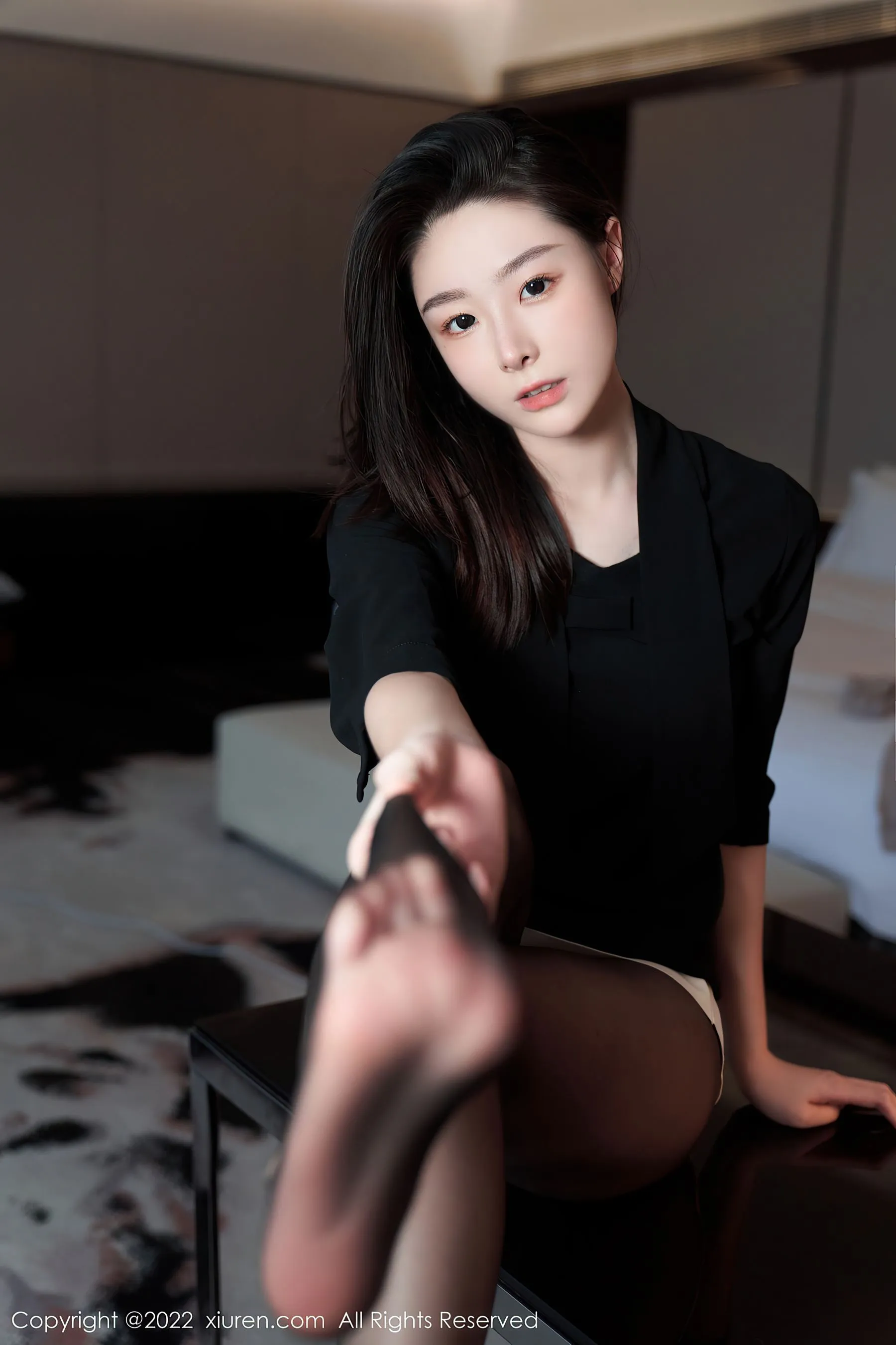 護士優雅夜景寫真 – 冬季優雅風格展現珍藏 - 88