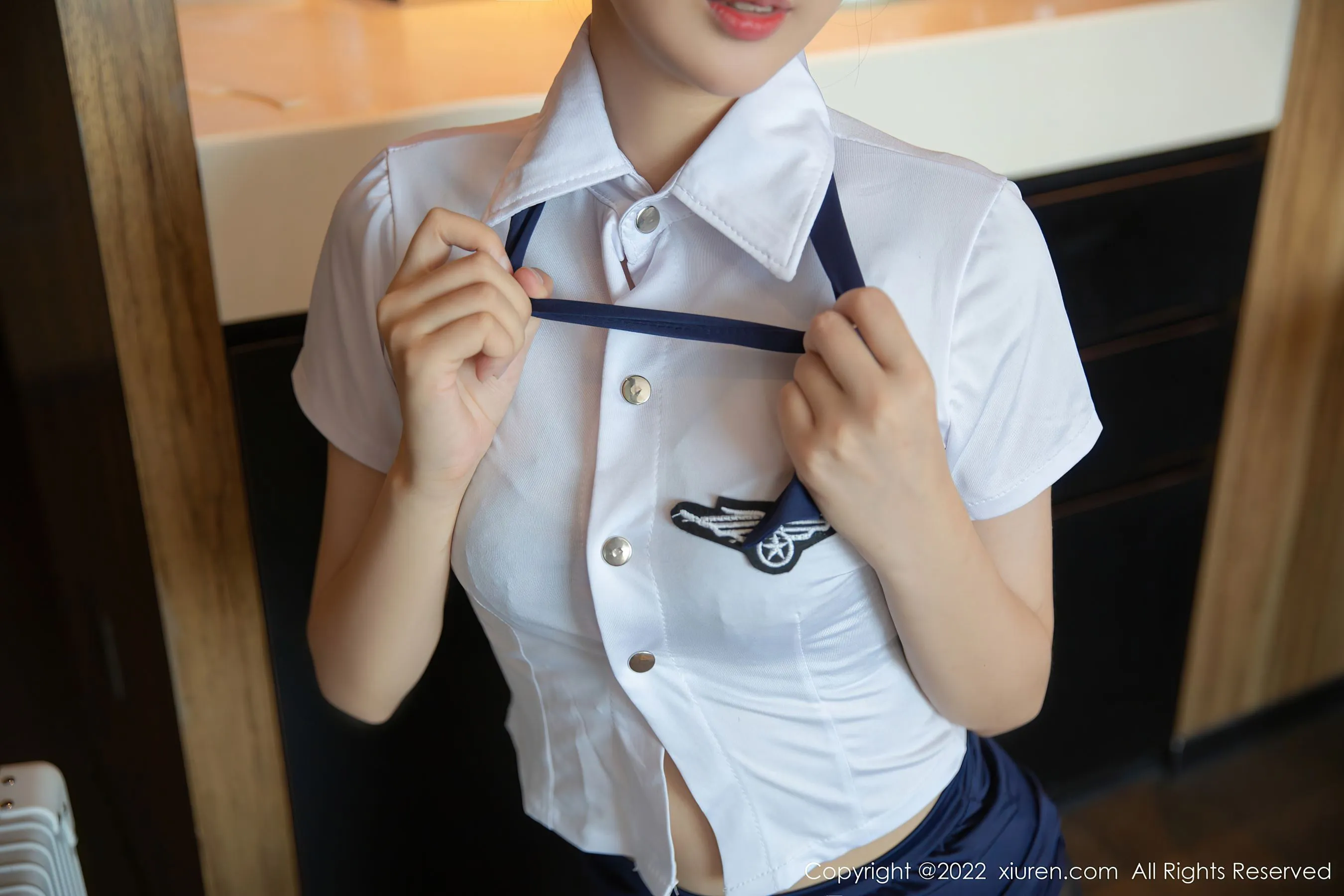 魅惑空姐私藏美照 – 台南室內夜晚獨家呈現珍藏 - 77
