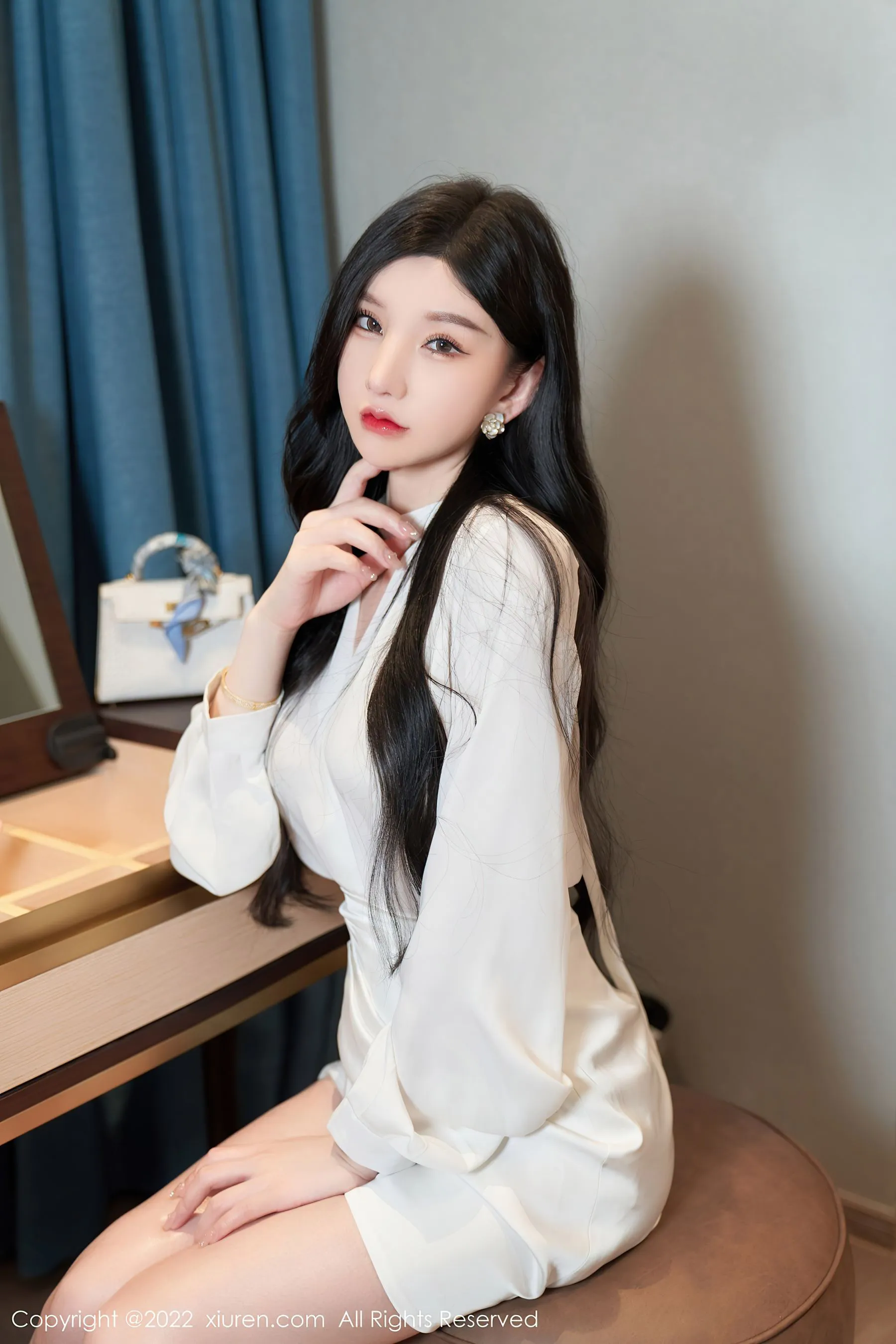 靜謐時刻主播夜景寫真 – 櫻花季性感風採再現典藏 - 39
