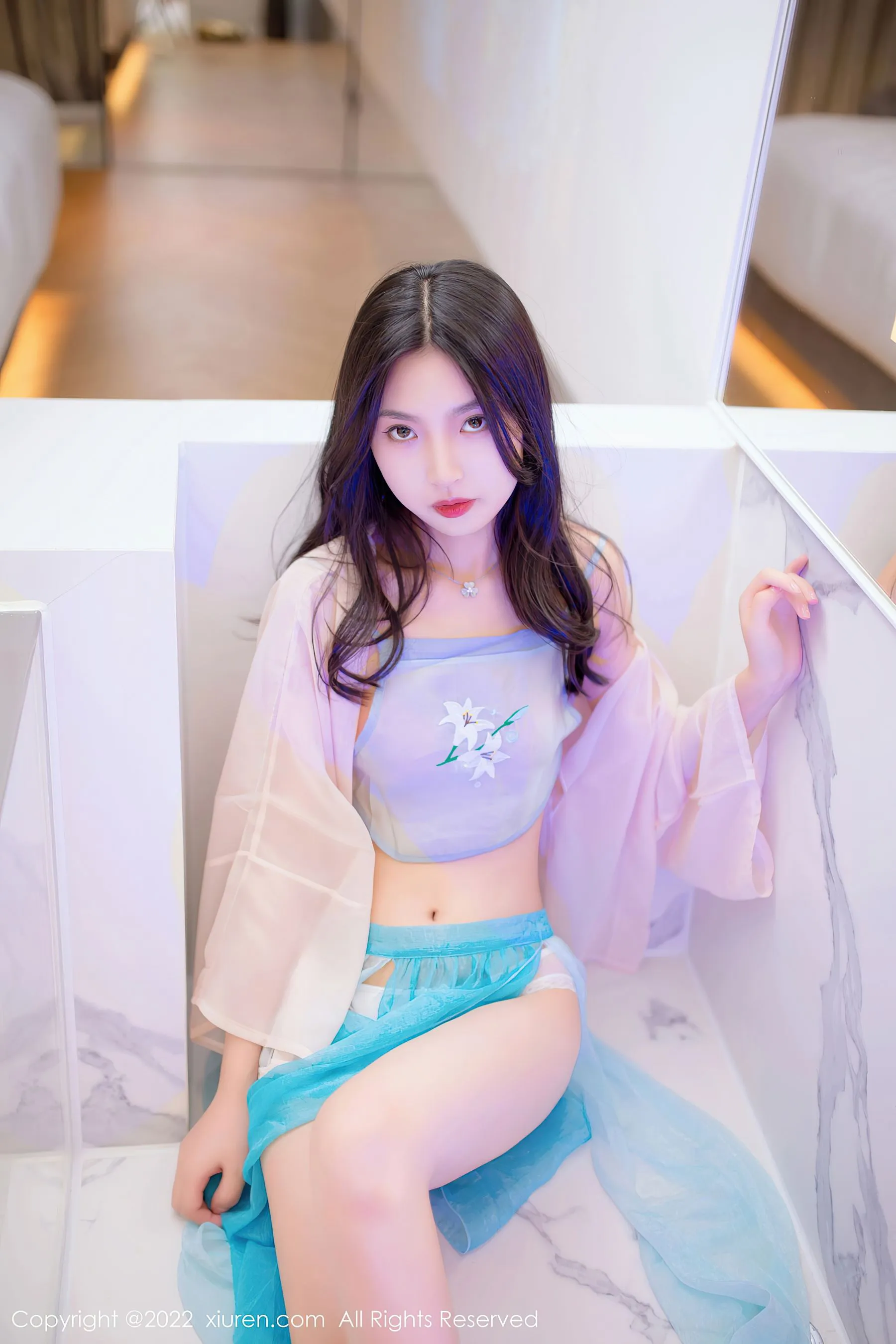 護士甜美海邊寫真 – 秋楓活力風格展現珍藏 - 101