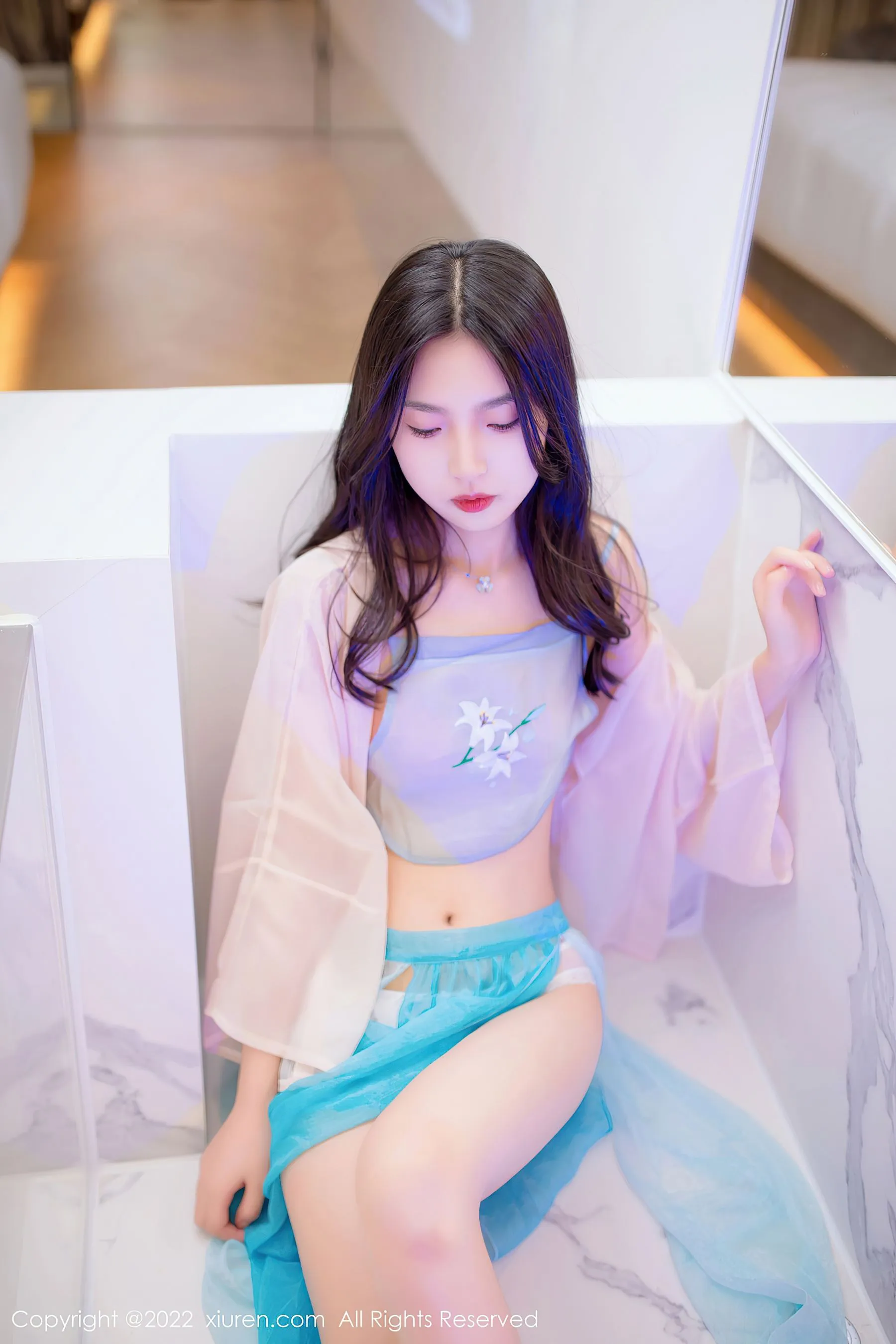 護士甜美海邊寫真 – 秋楓活力風格展現珍藏 - 103