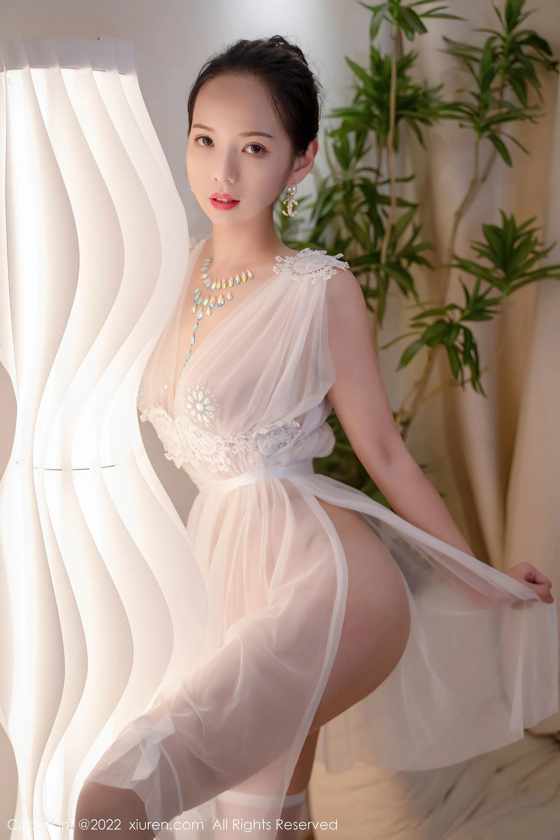 甜美護士私藏美照 – 苗慄室內傍晚獨家呈現精選 - 35