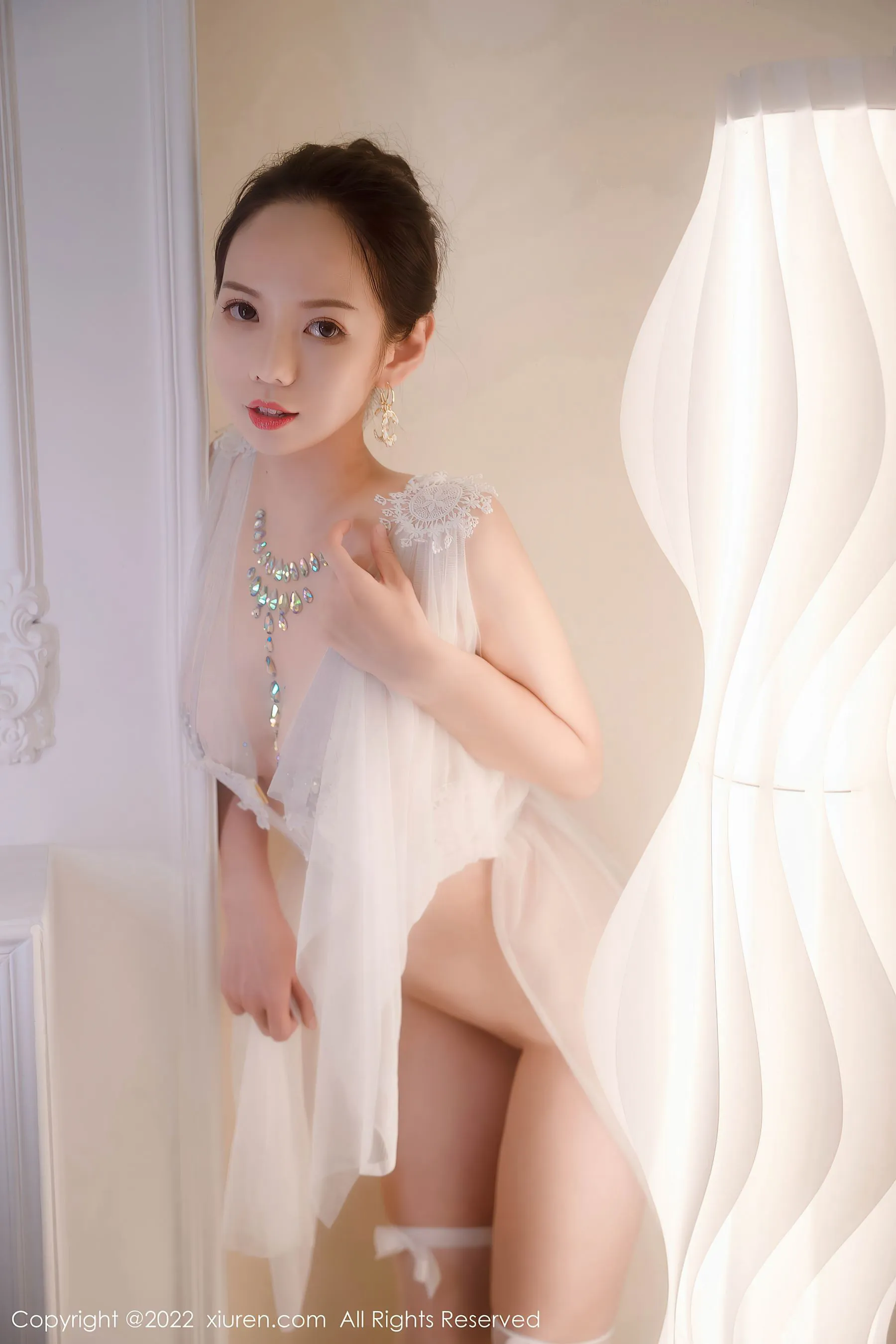 甜美護士私藏美照 – 苗慄室內傍晚獨家呈現精選 - 51
