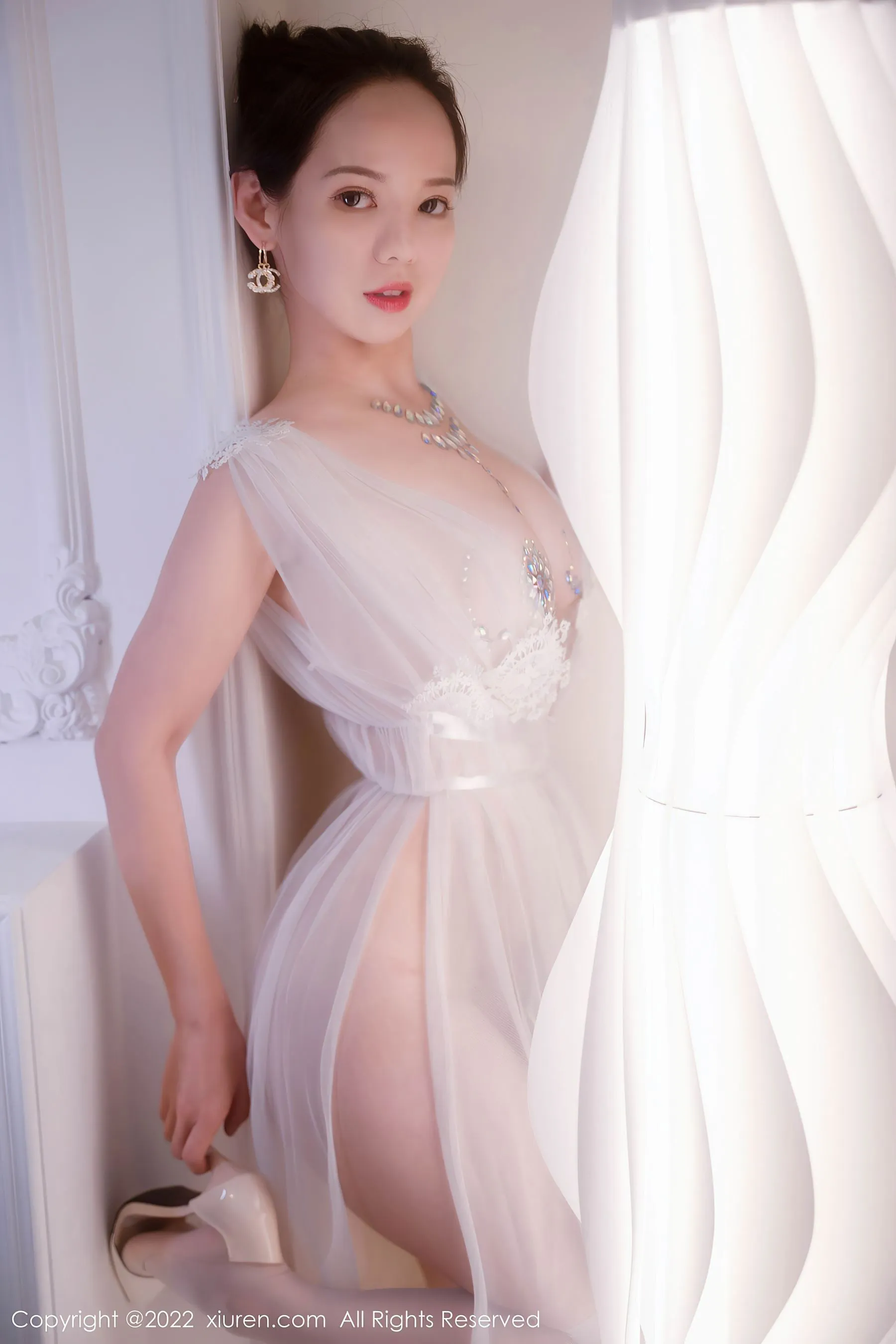 甜美護士私藏美照 – 苗慄室內傍晚獨家呈現精選 - 54