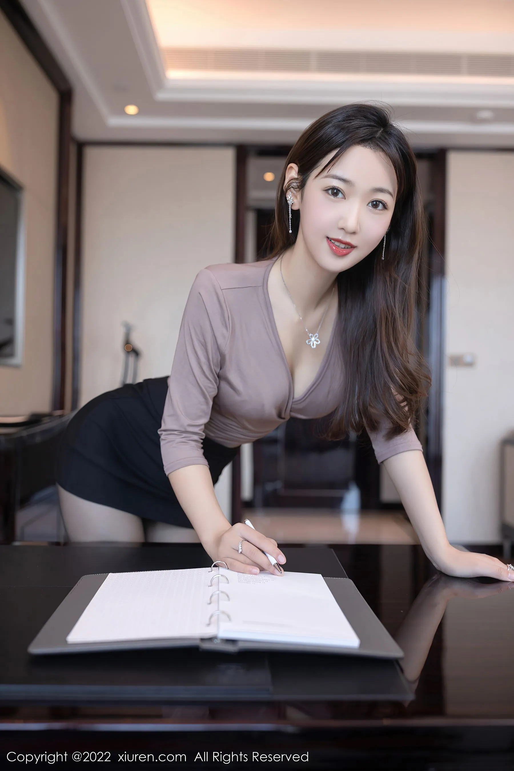 雪景限定校花優雅寫真集 – 攝影棚神秘瞬間捕捉珍藏 - 74