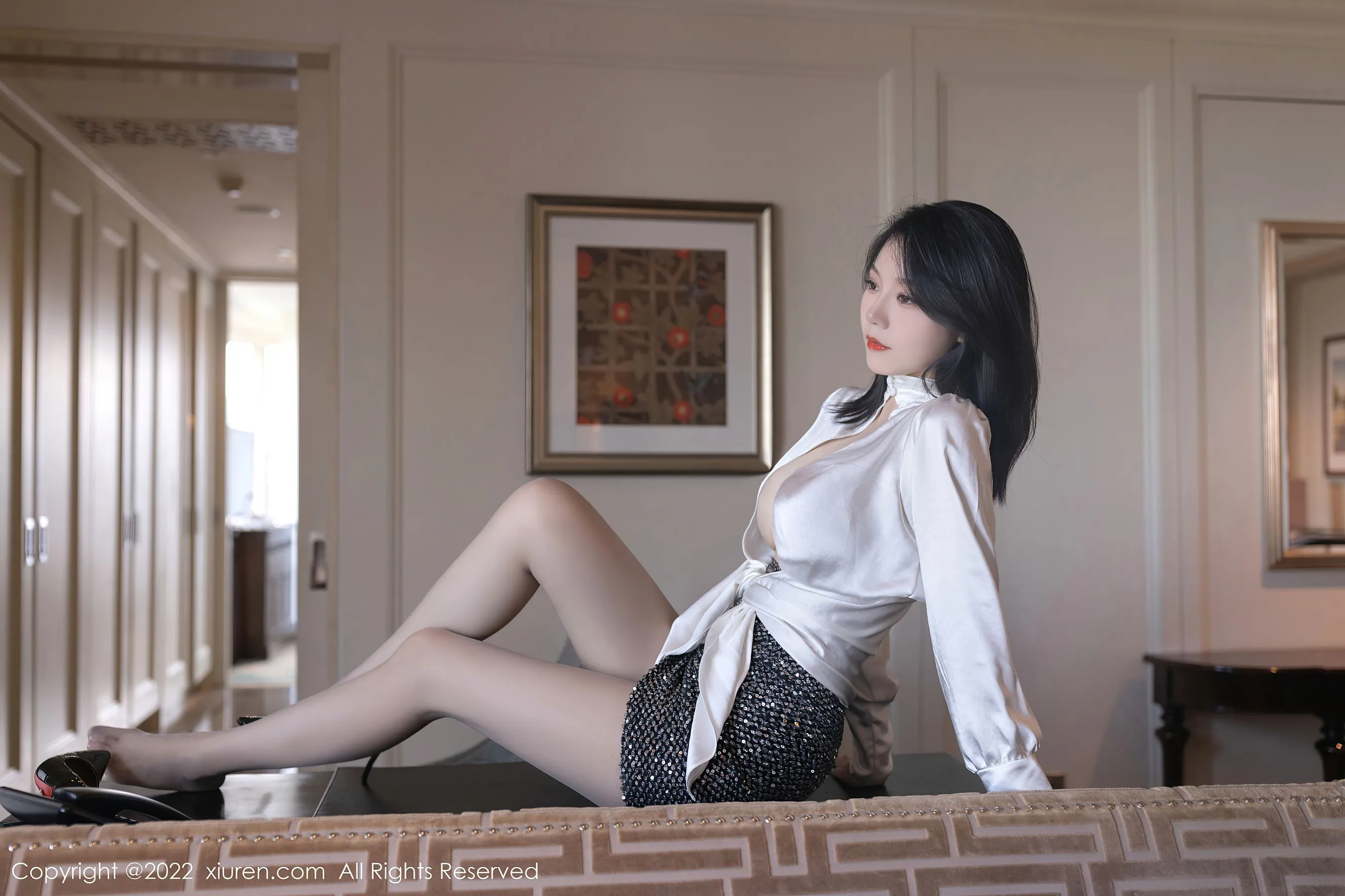 嫩模清純山景寫真 – 冬季自信風格展現典藏 - 76