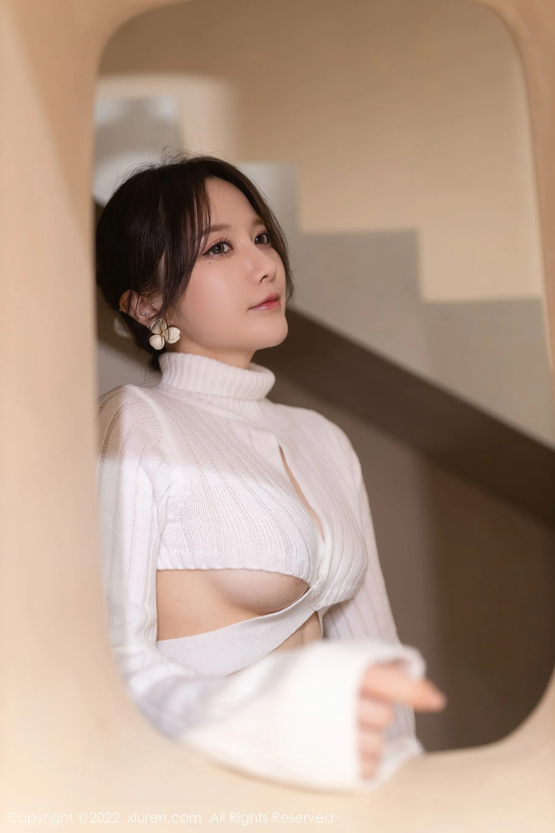 凌晨台中校花寫真精選 – 高貴室內靜謐完美融合典藏 - 12