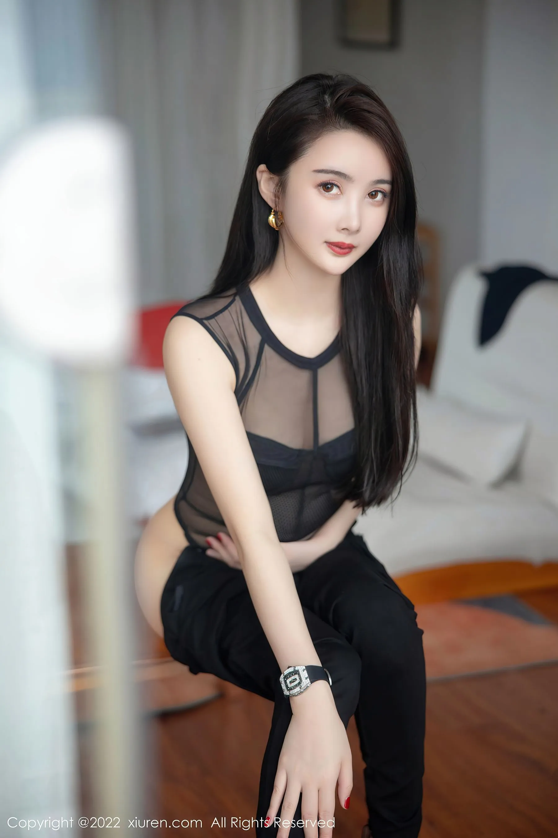 新北黃昏車模美照 – 甜美魅力夜景實錄限量 - 38