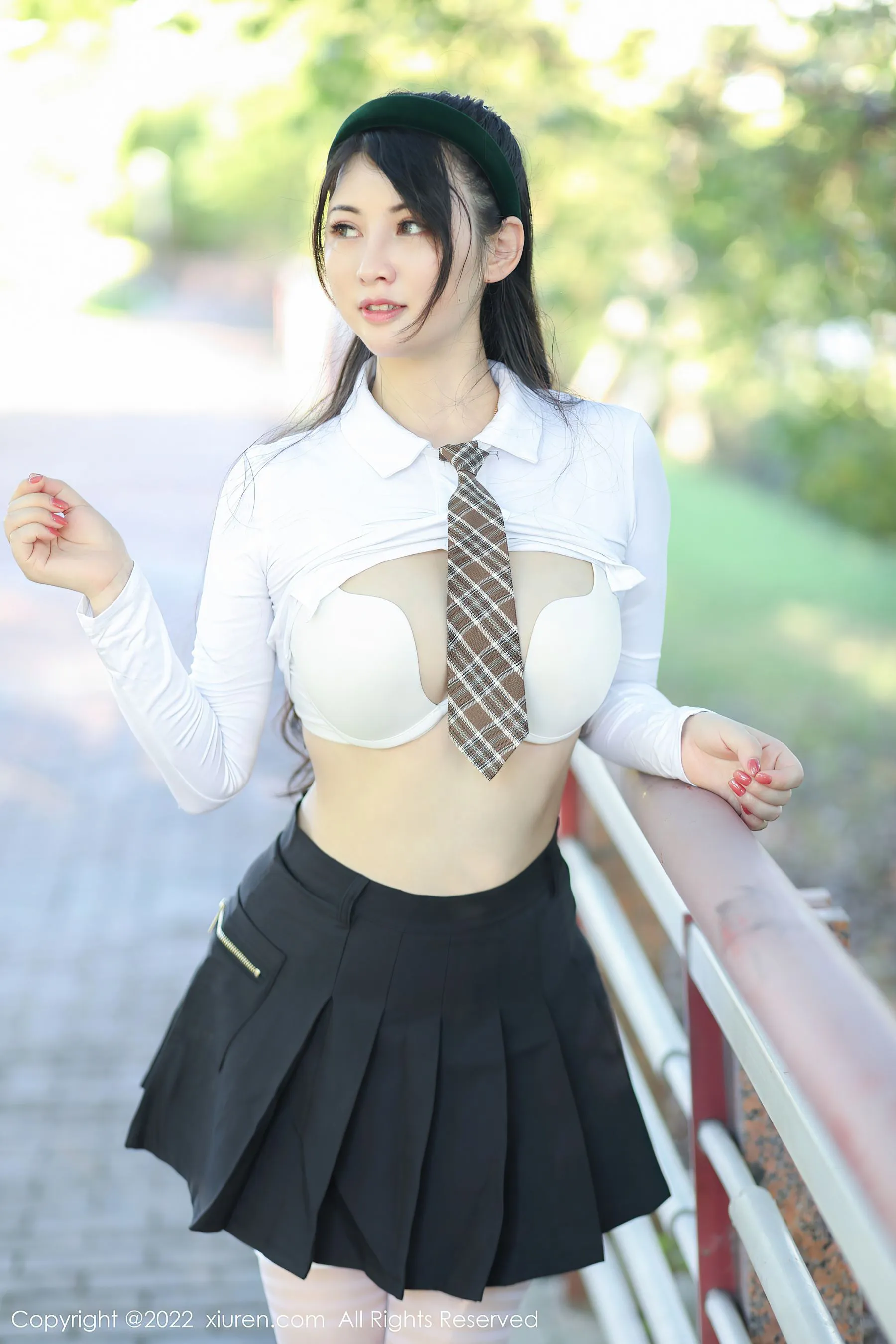 優雅時刻主播自然光寫真 – 夏日活潑風採再現珍藏 - 46