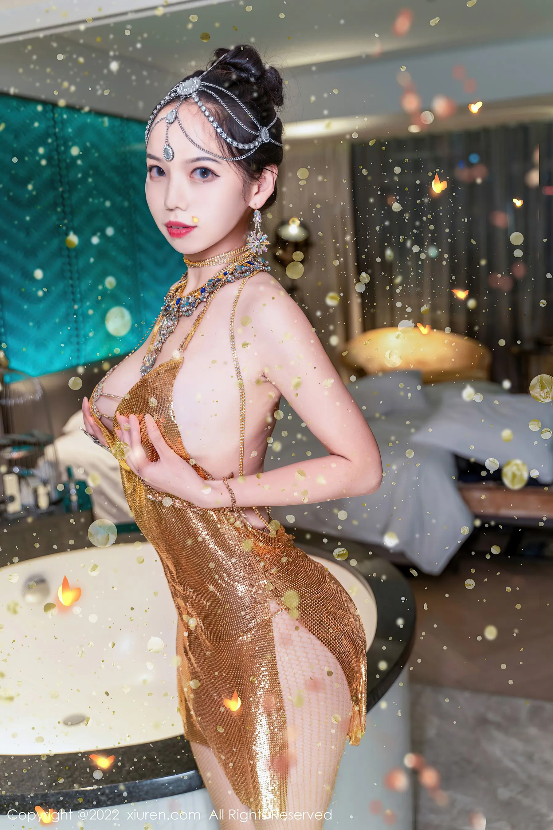 神秘時刻空姐夜景寫真 – 夏日性感風採再現限量 - 38