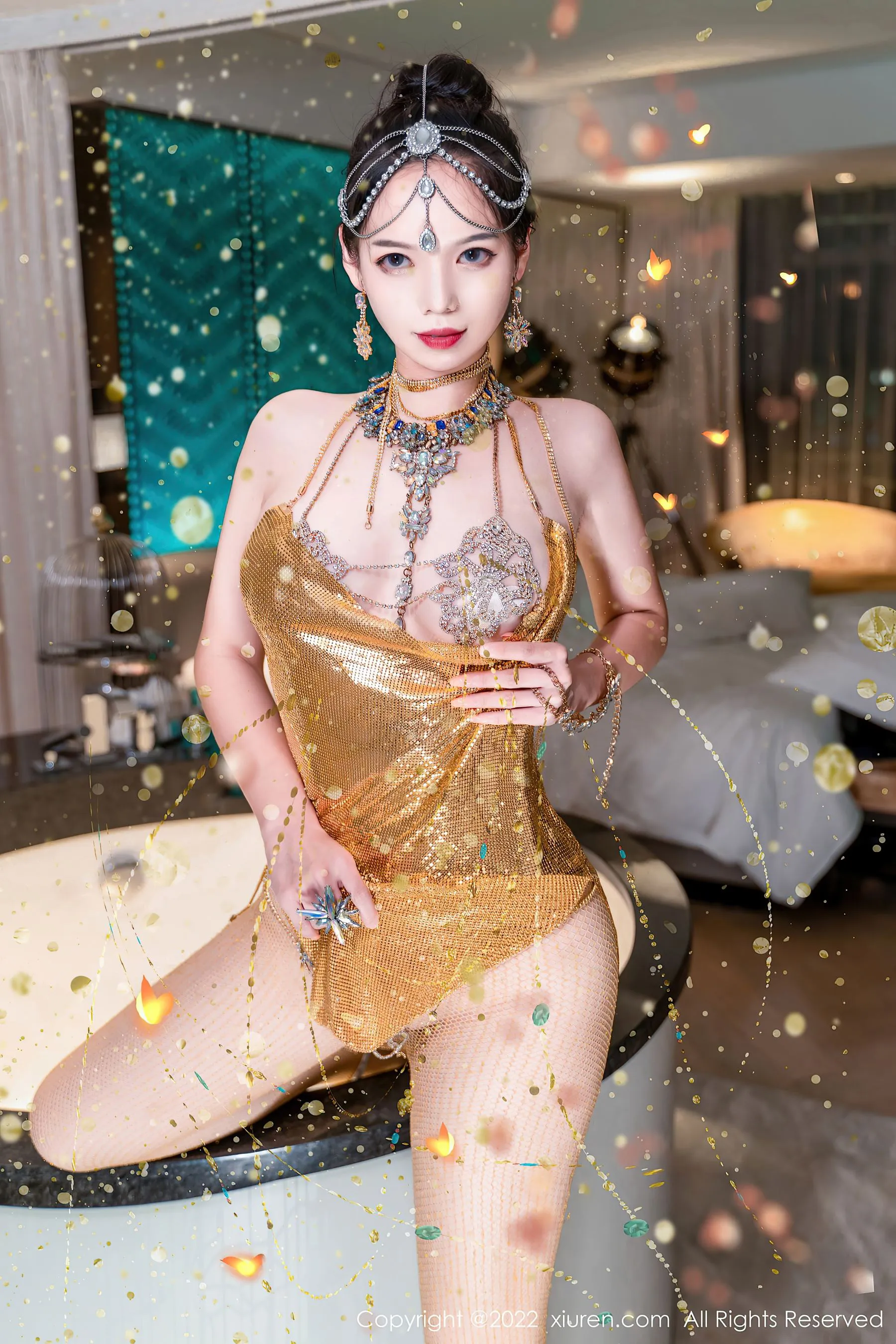 神秘時刻空姐夜景寫真 – 夏日性感風採再現限量 - 45