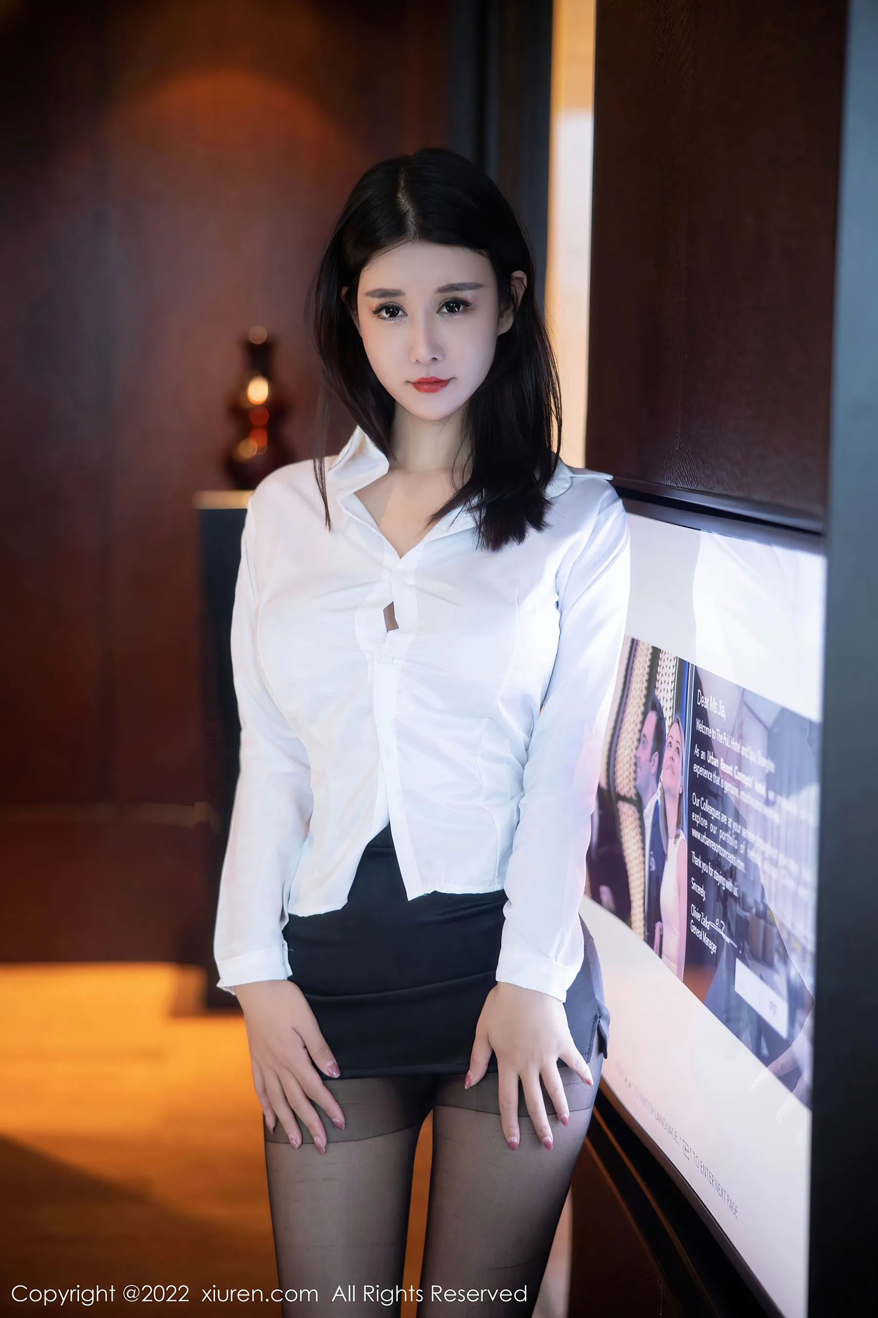 奔放時刻護士夜景寫真 – 夏季火辣風採再現典藏 - 43
